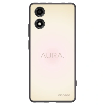 Picasee silikónový čierny obal pre Motorola Moto E14 - Aura
