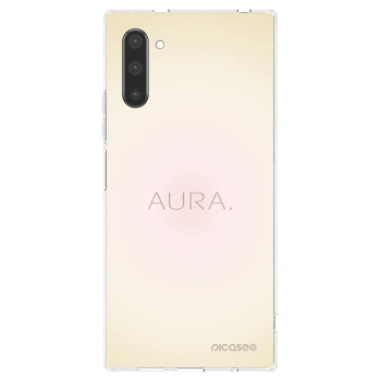 Picasee silikónový prehľadný obal pre Samsung Galaxy Note 10 N970F - Aura