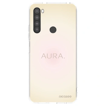 Picasee silikónový prehľadný obal pre Xiaomi Redmi Note 8 - Aura