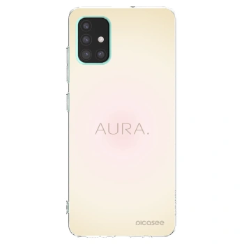 Picasee silikónový prehľadný obal pre Samsung Galaxy A51 A515F - Aura