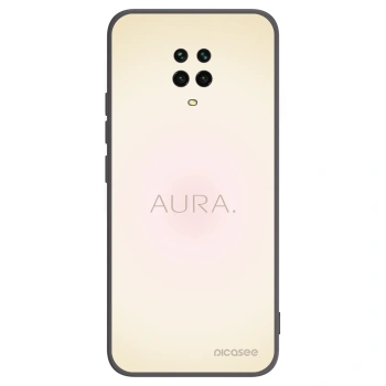 Picasee silikónový čierny obal pre Xiaomi Redmi Note 9 Pro - Aura