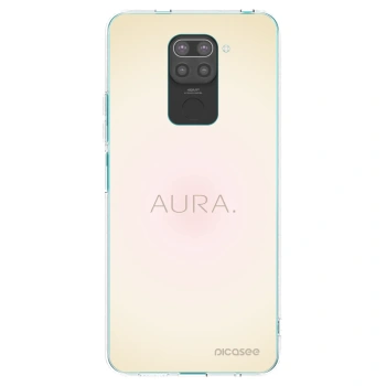 Picasee silikónový čierny obal pre Xiaomi Redmi Note 9 - Aura
