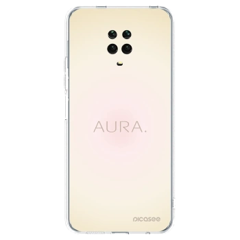 Picasee silikónový prehľadný obal pre Xiaomi Redmi Note 9S - Aura