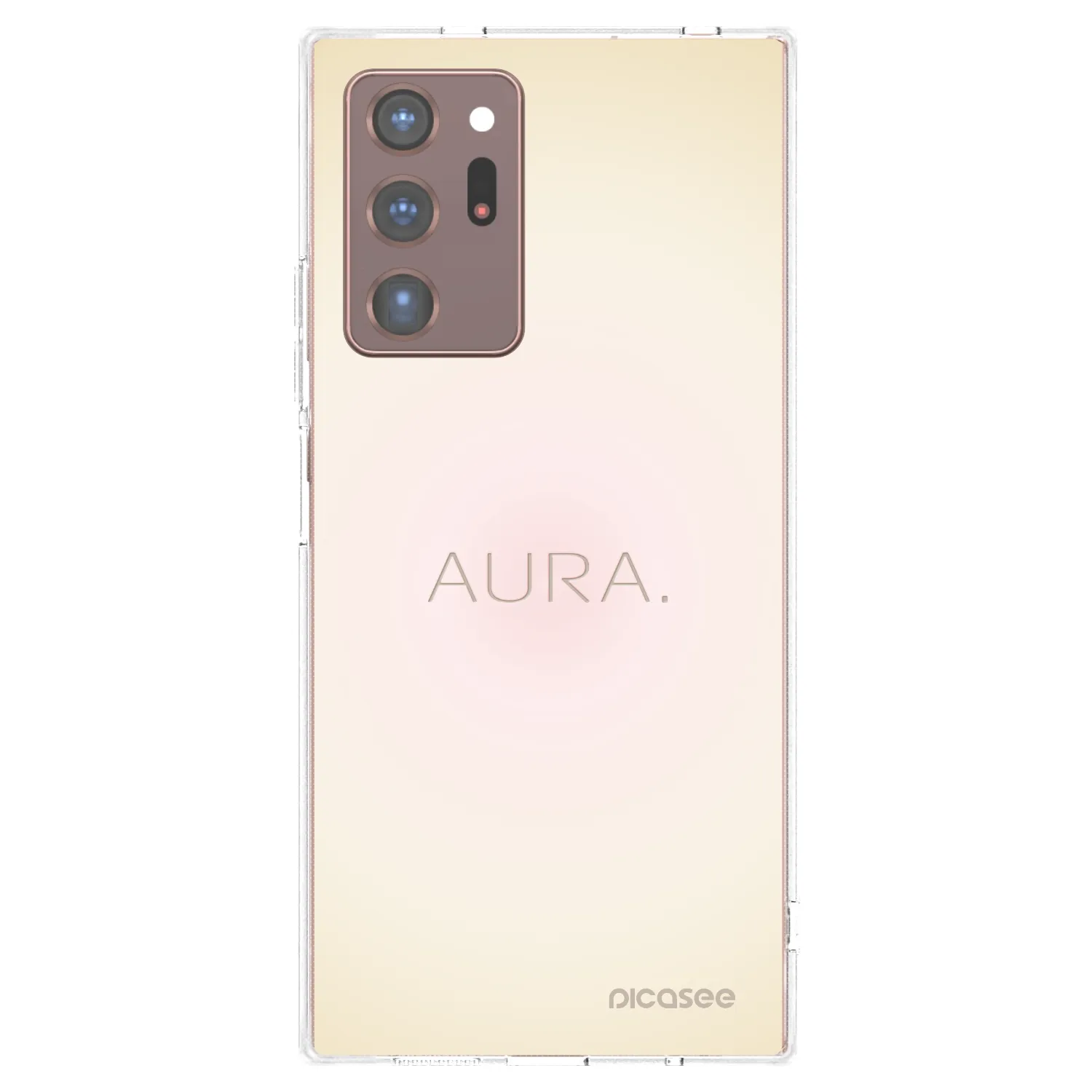 Picasee silikónový prehľadný obal pre Samsung Galaxy Note 20 Ultra - Aura