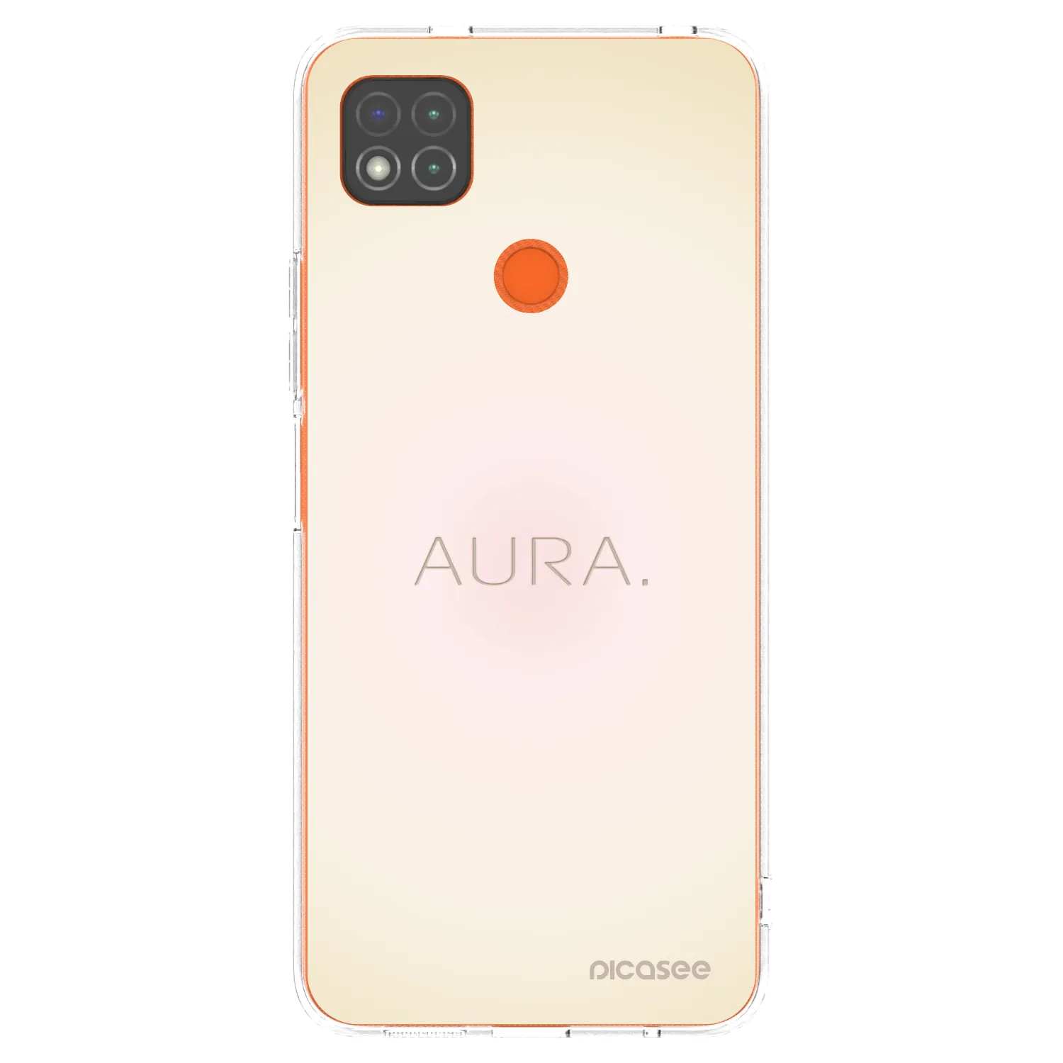 Silikónový prehľadný obal pre Xiaomi Redmi 9C - Aura