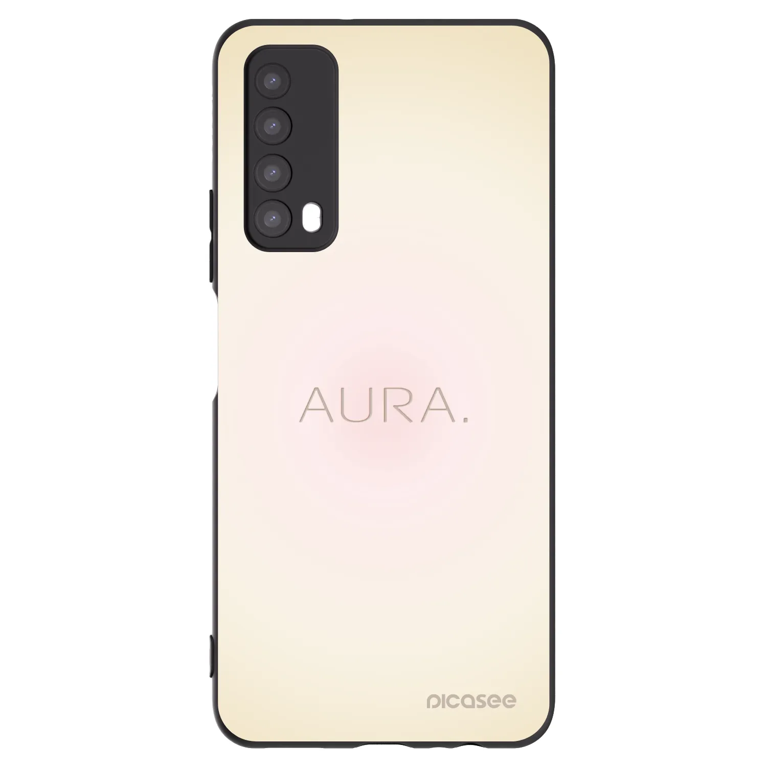 Silikónový čierny obal pre Huawei P Smart 2021 - Aura