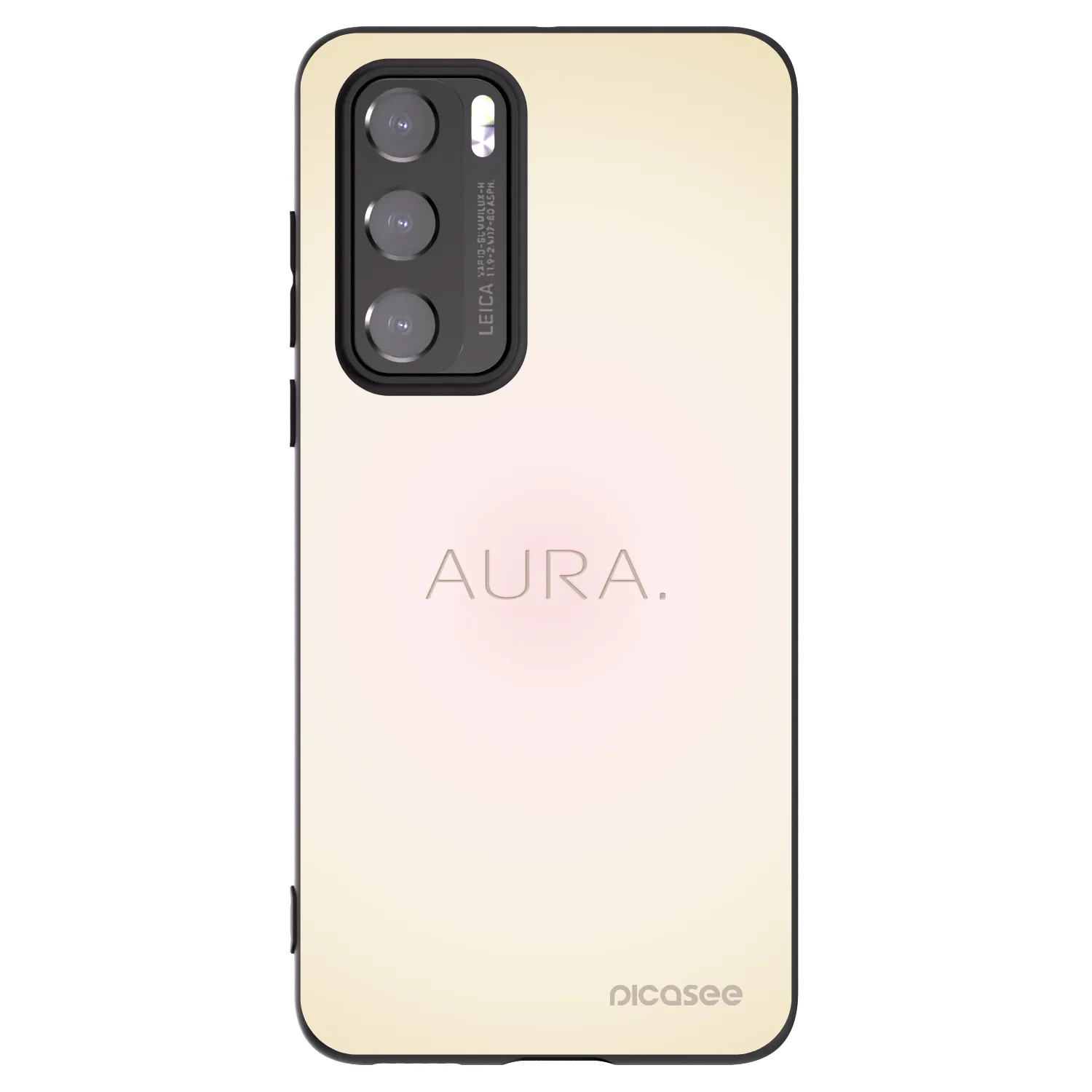 Silikónový čierny obal pre Huawei P40 - Aura