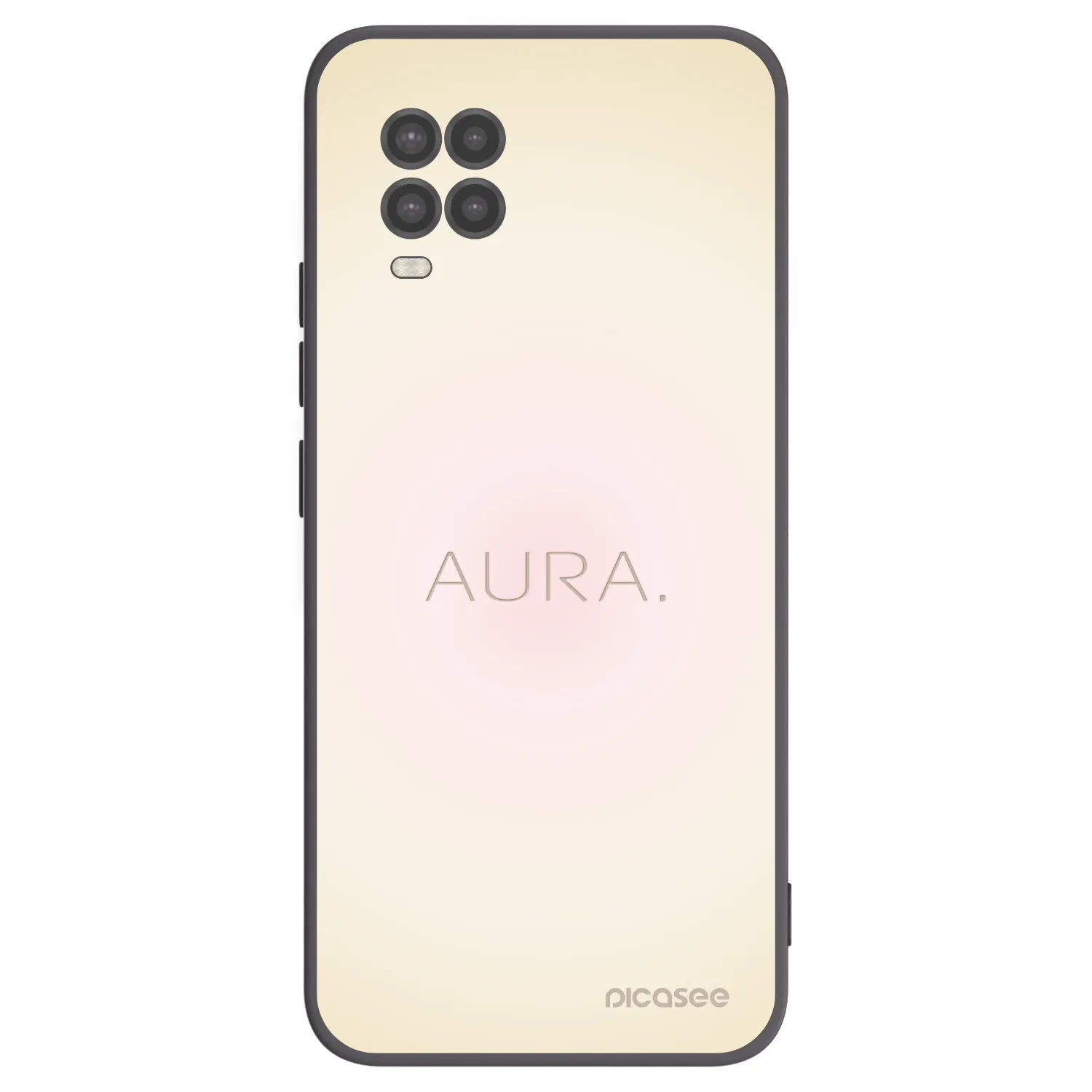 Picasee silikónový čierny obal pre Xiaomi Mi 10 Lite - Aura