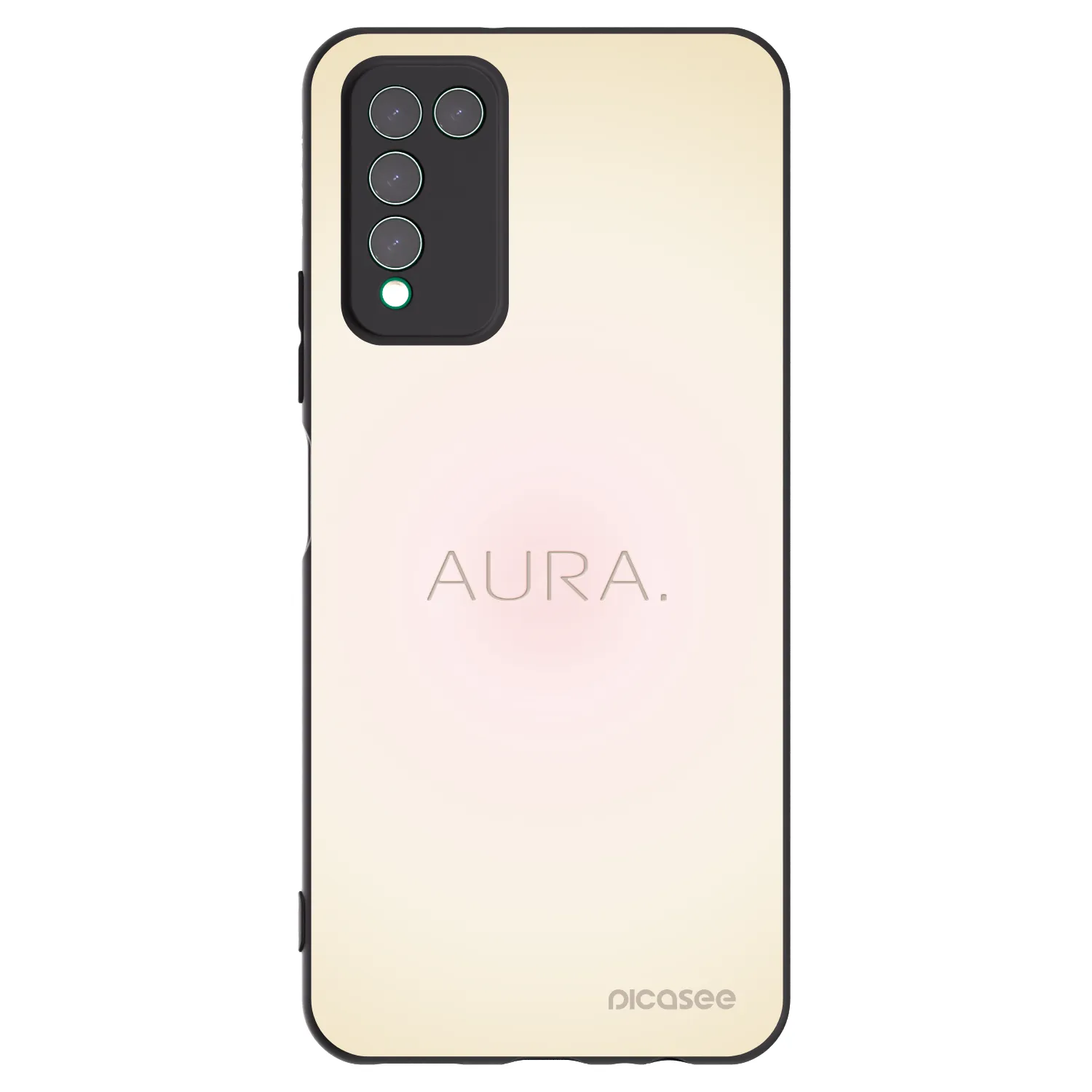 Picasee silikónový čierny obal pre Honor 10X Lite - Aura