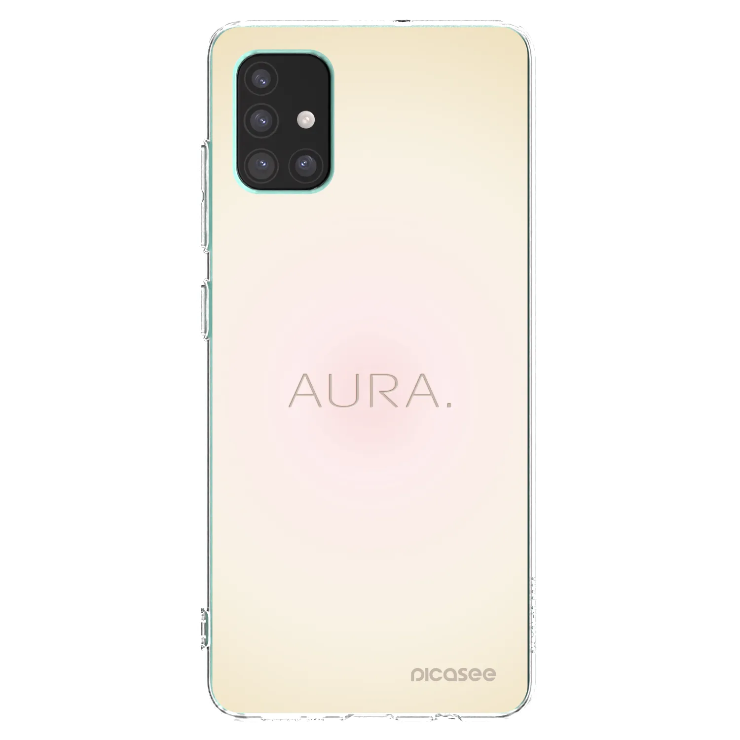 Picasee silikónový prehľadný obal pre Samsung Galaxy M51 M515F - Aura