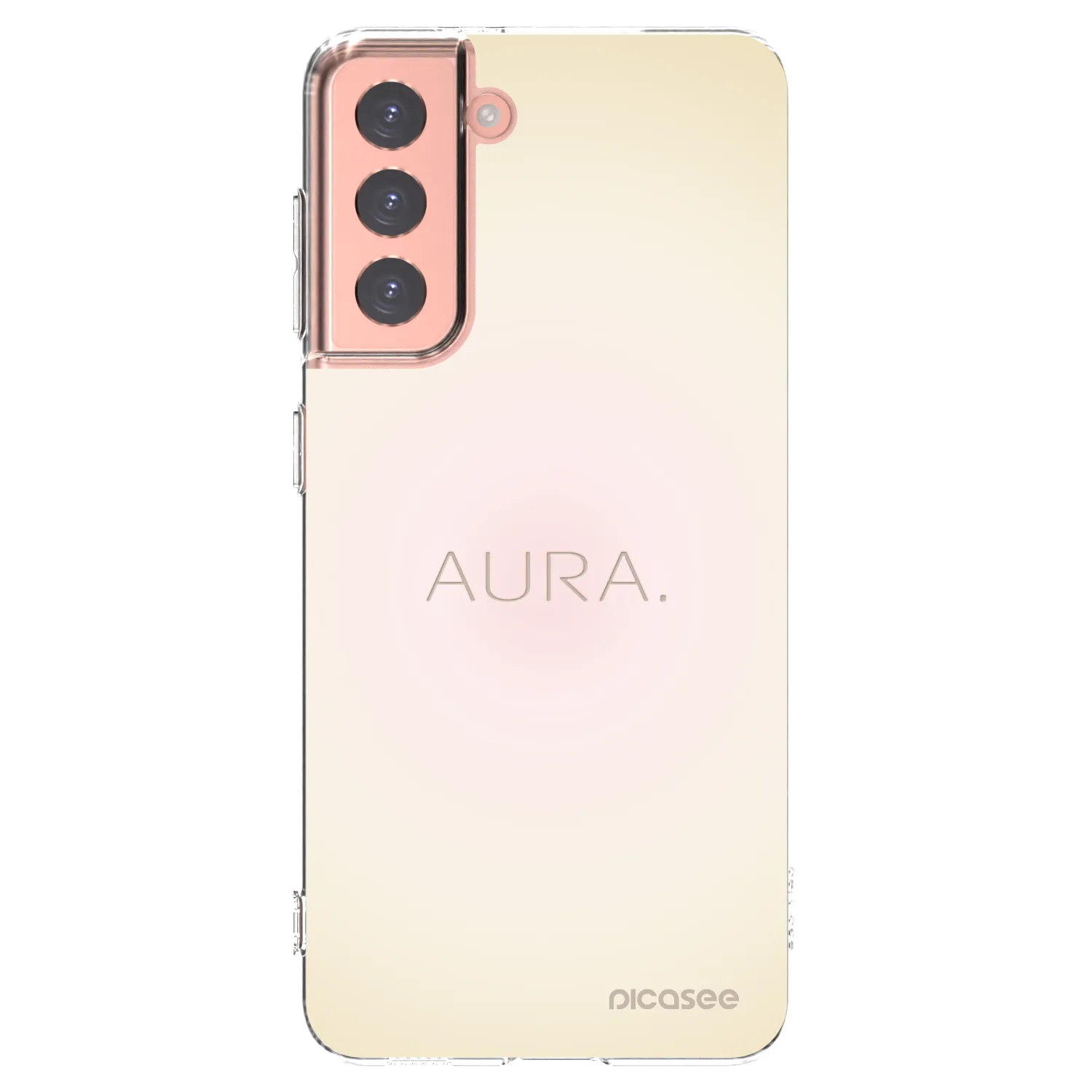 Silikónový prehľadný obal pre Samsung Galaxy S21 5G G991B - Aura