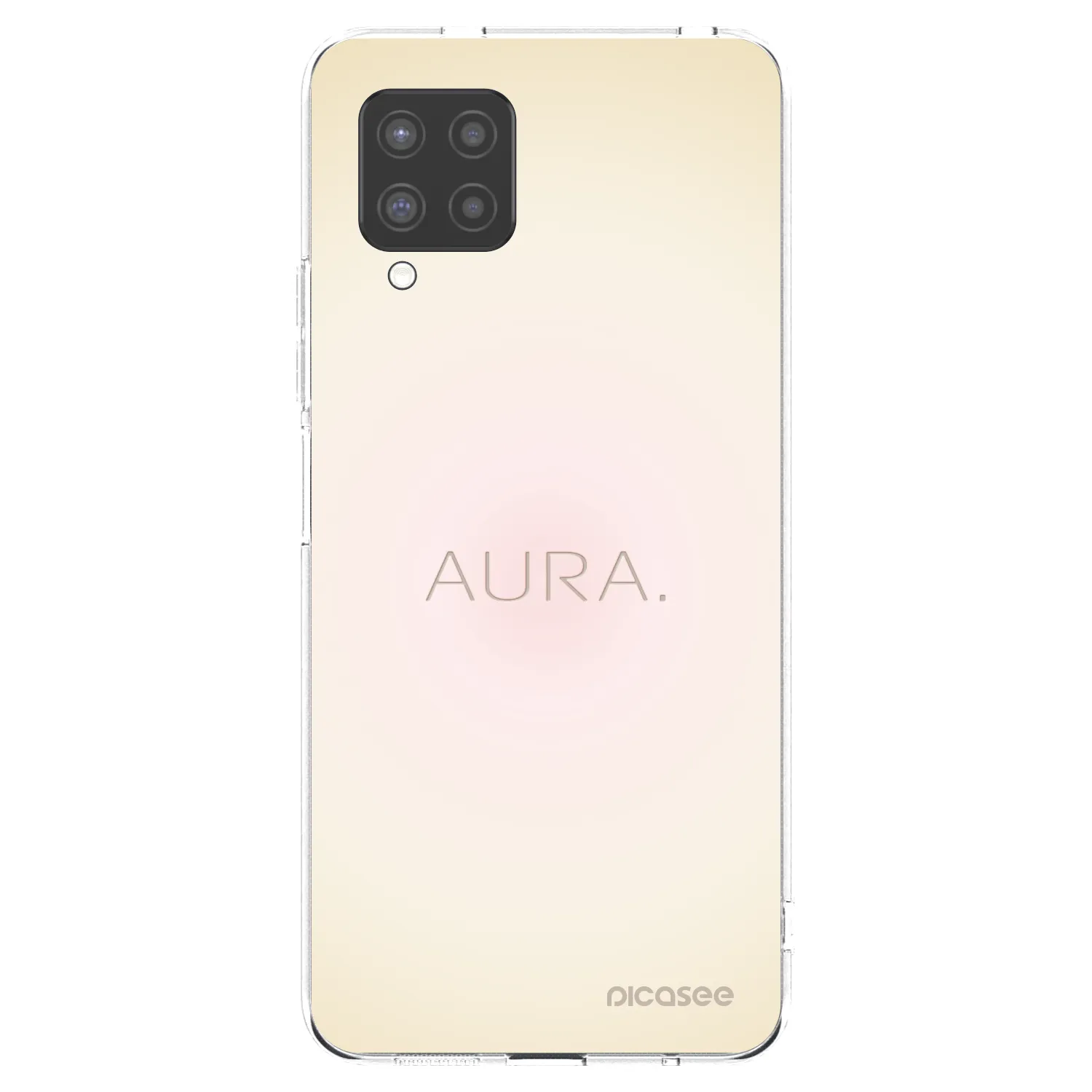Picasee silikónový prehľadný obal pre Samsung Galaxy A42 A426B - Aura