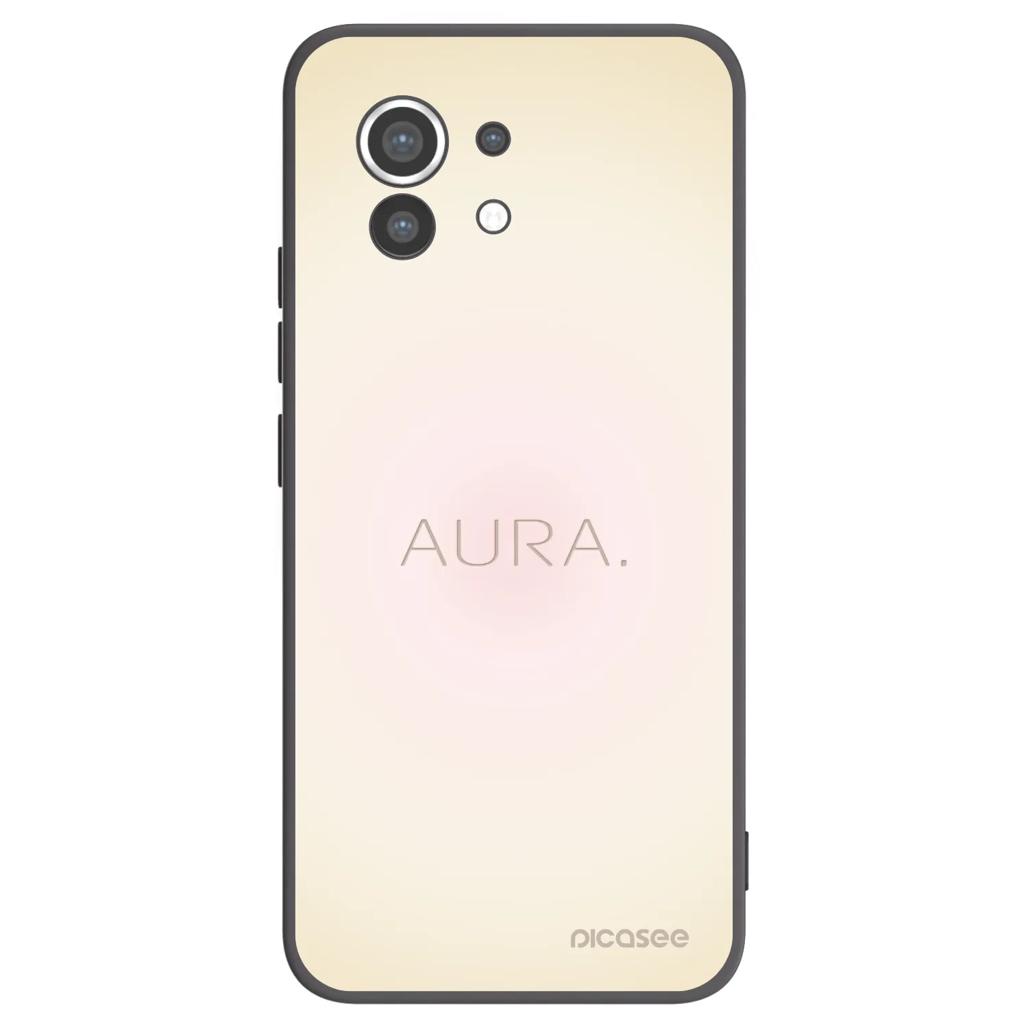 Picasee silikónový čierny obal pre Xiaomi Mi 11 - Aura