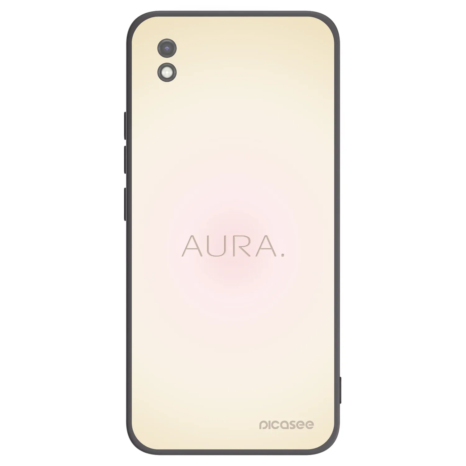 Picasee silikónový čierny obal pre Xiaomi Redmi 9AT - Aura