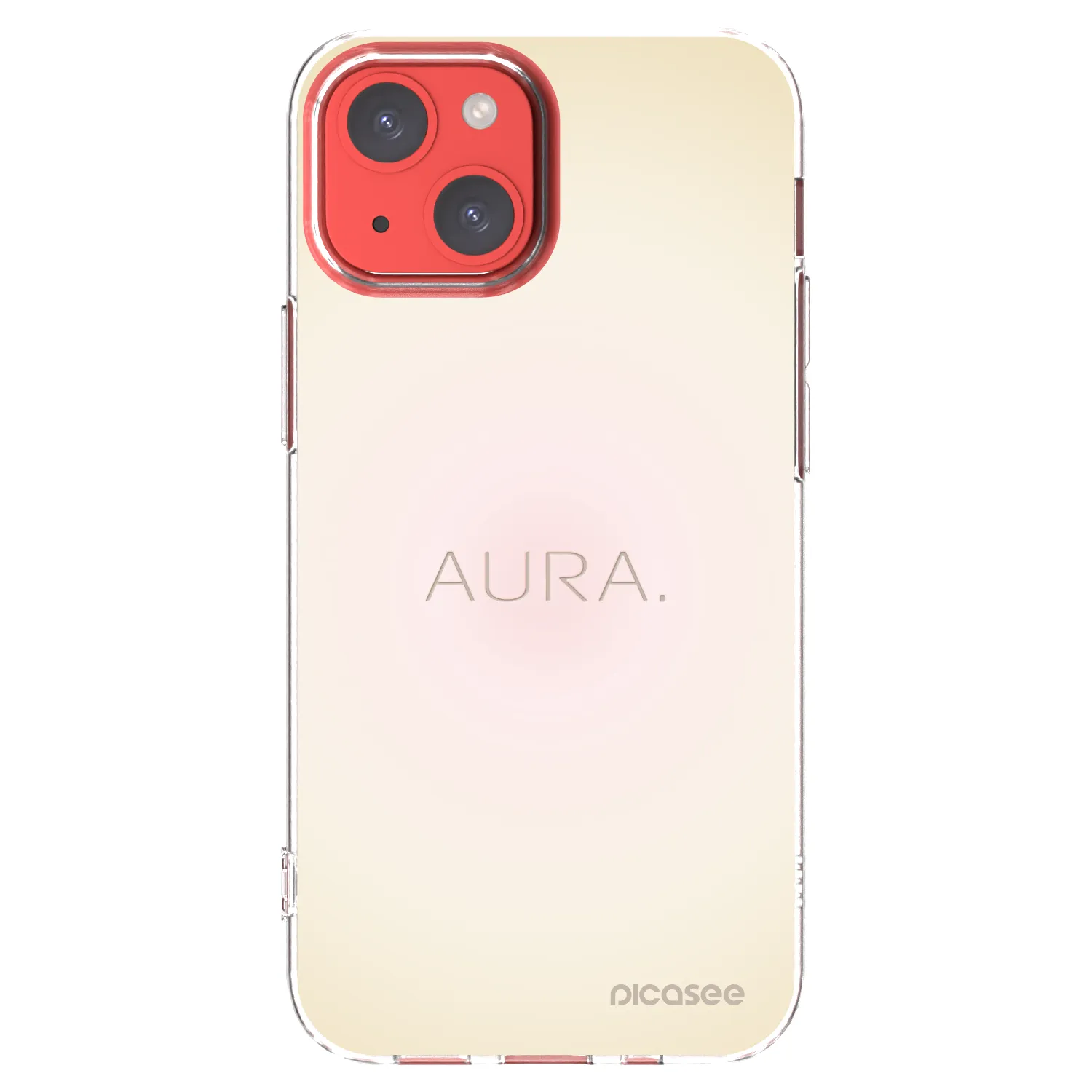 Silikónový prehľadný obal pre Apple iPhone 13 mini - Aura