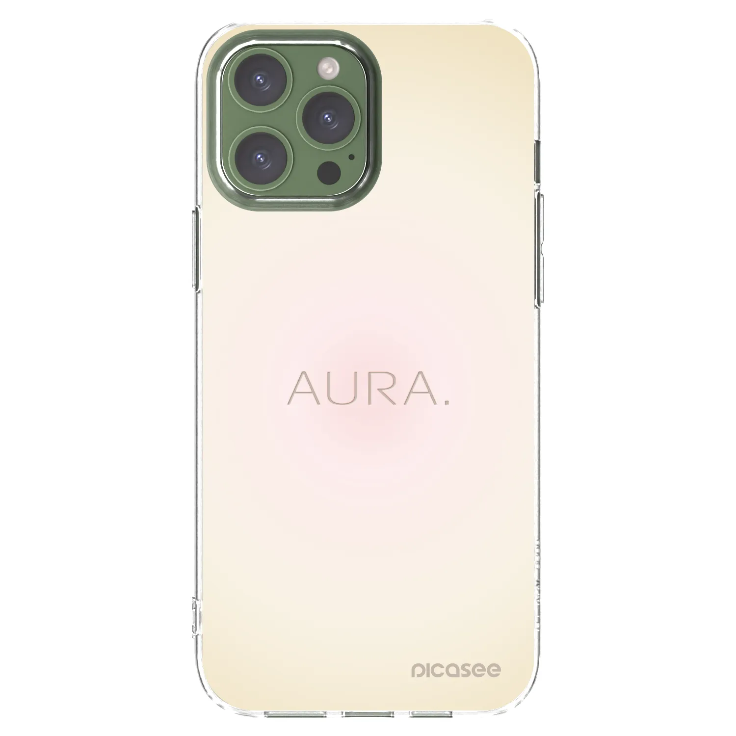 Silikónový prehľadný obal pre Apple iPhone 13 Pro Max - Aura