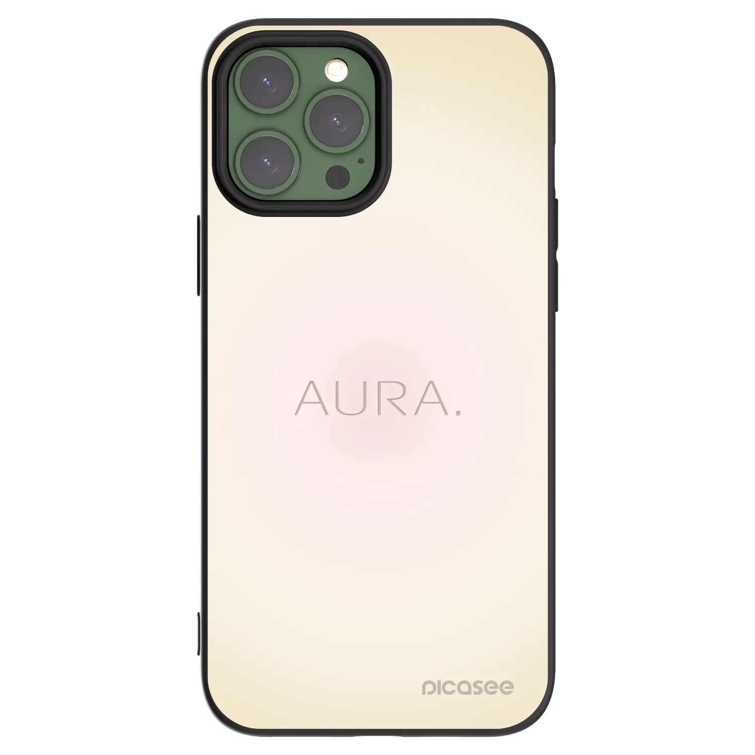 Silikónový čierny obal pre Apple iPhone 13 Pro Max - Aura