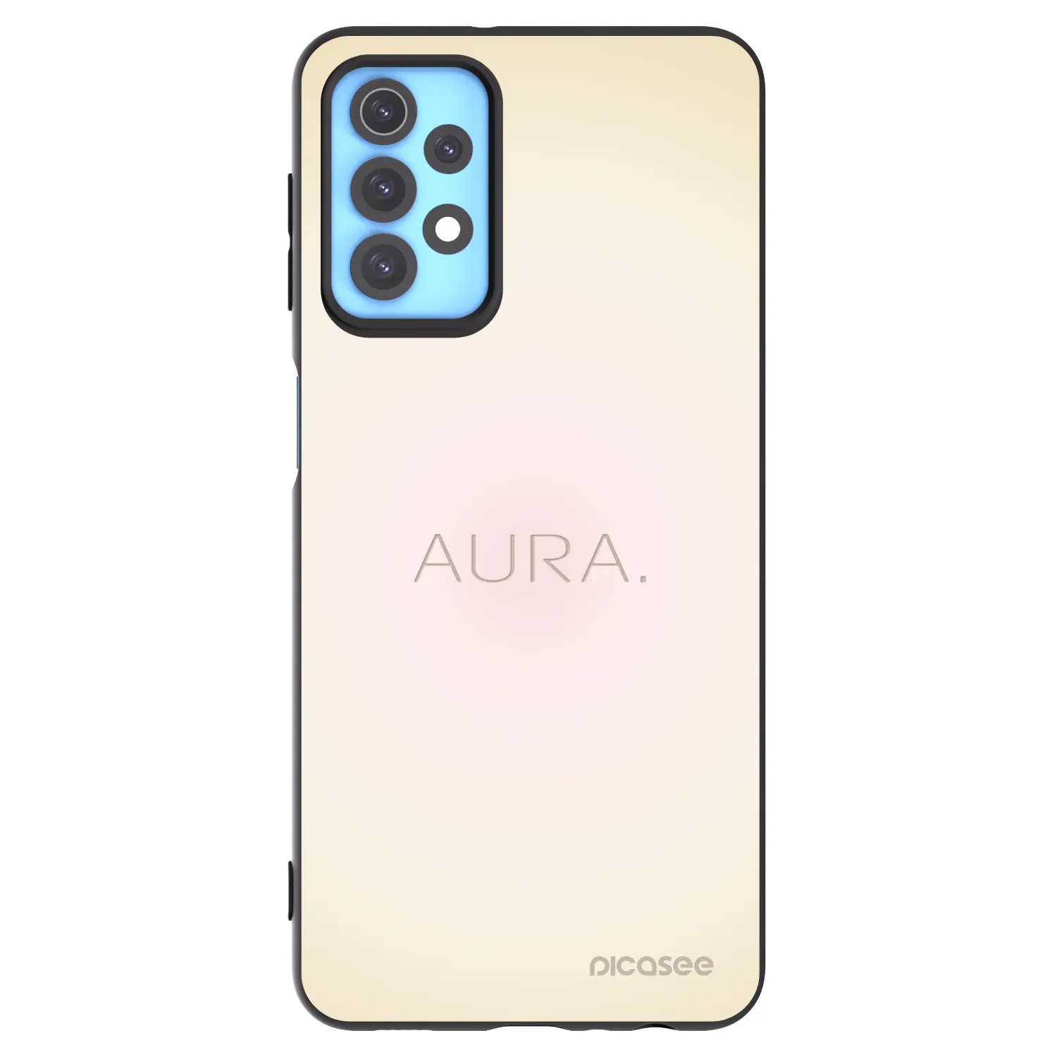 Picasee silikónový čierny obal pre Samsung Galaxy A32 4G SM-A325F - Aura