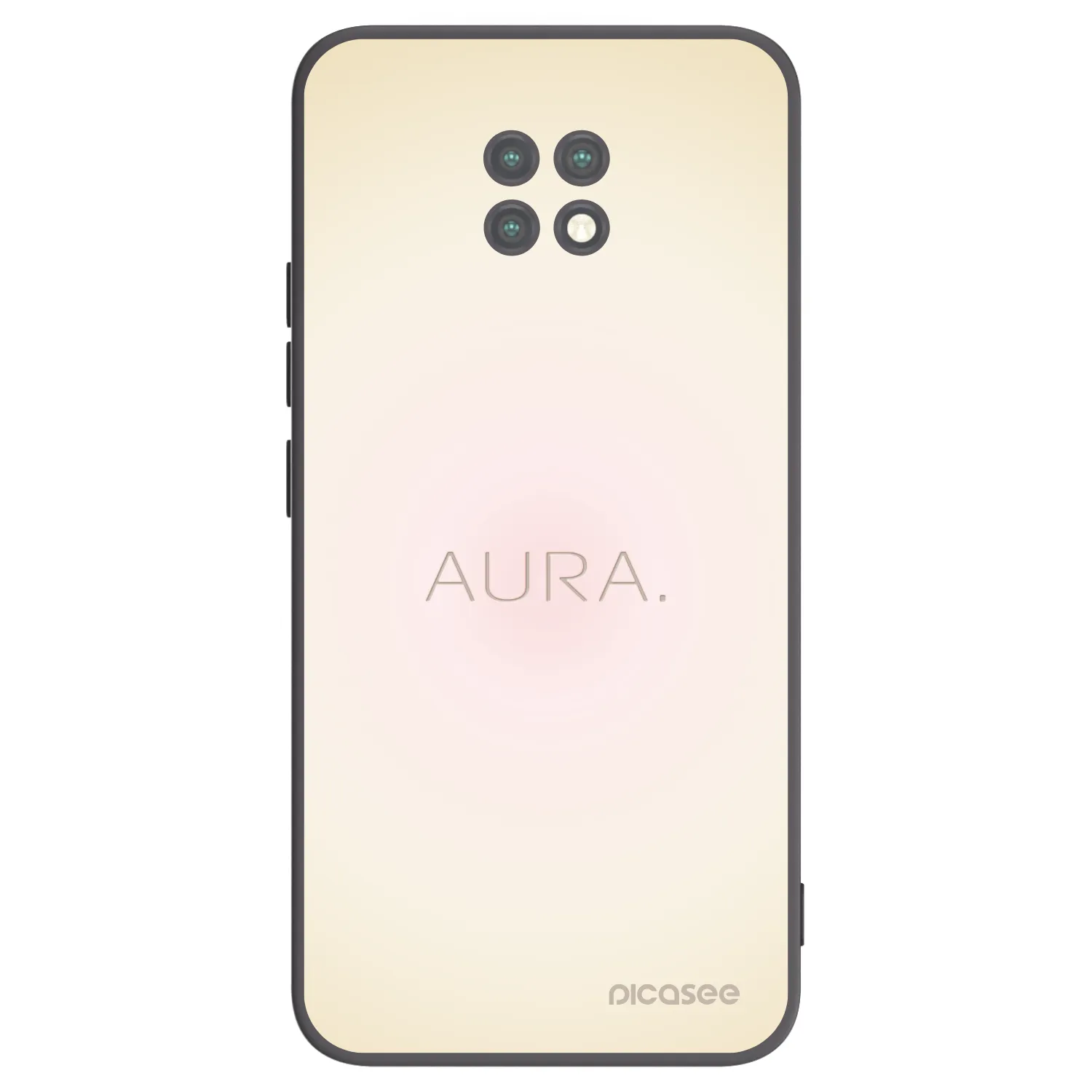 Picasee silikónový čierny obal pre Xiaomi Redmi Note 9T - Aura