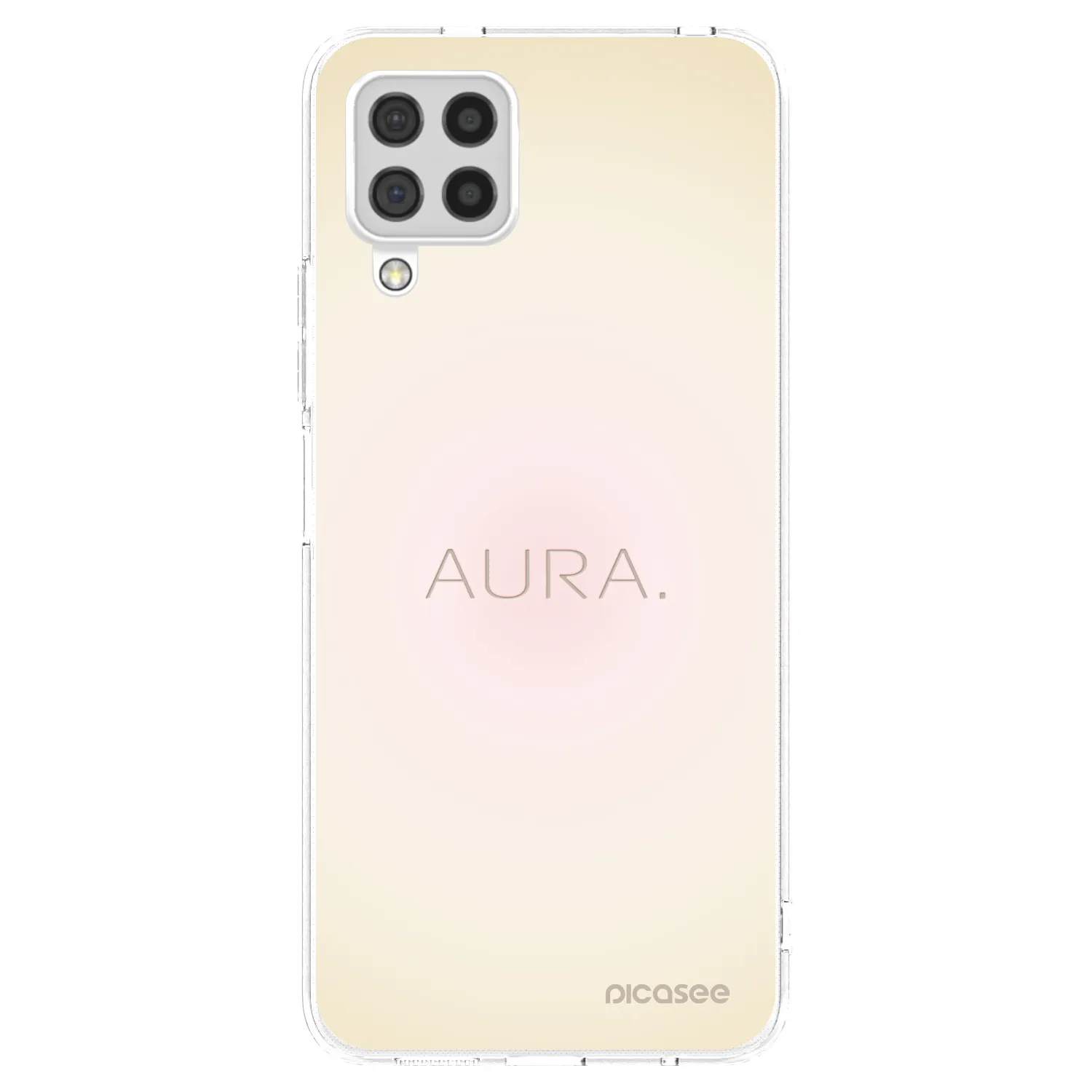 Picasee silikónový prehľadný obal pre Samsung Galaxy A22 A225F 4G - Aura