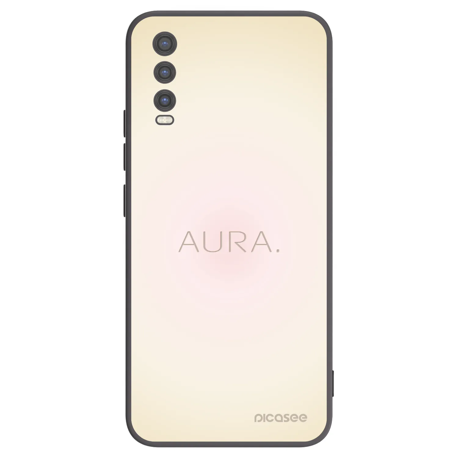 Picasee silikónový čierny obal pre Vivo Y20s - Aura