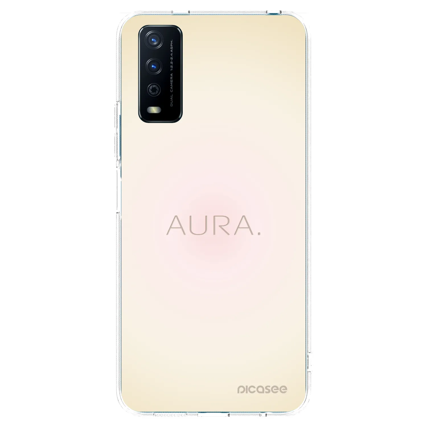 Picasee silikónový prehľadný obal pre Vivo Y11s - Aura