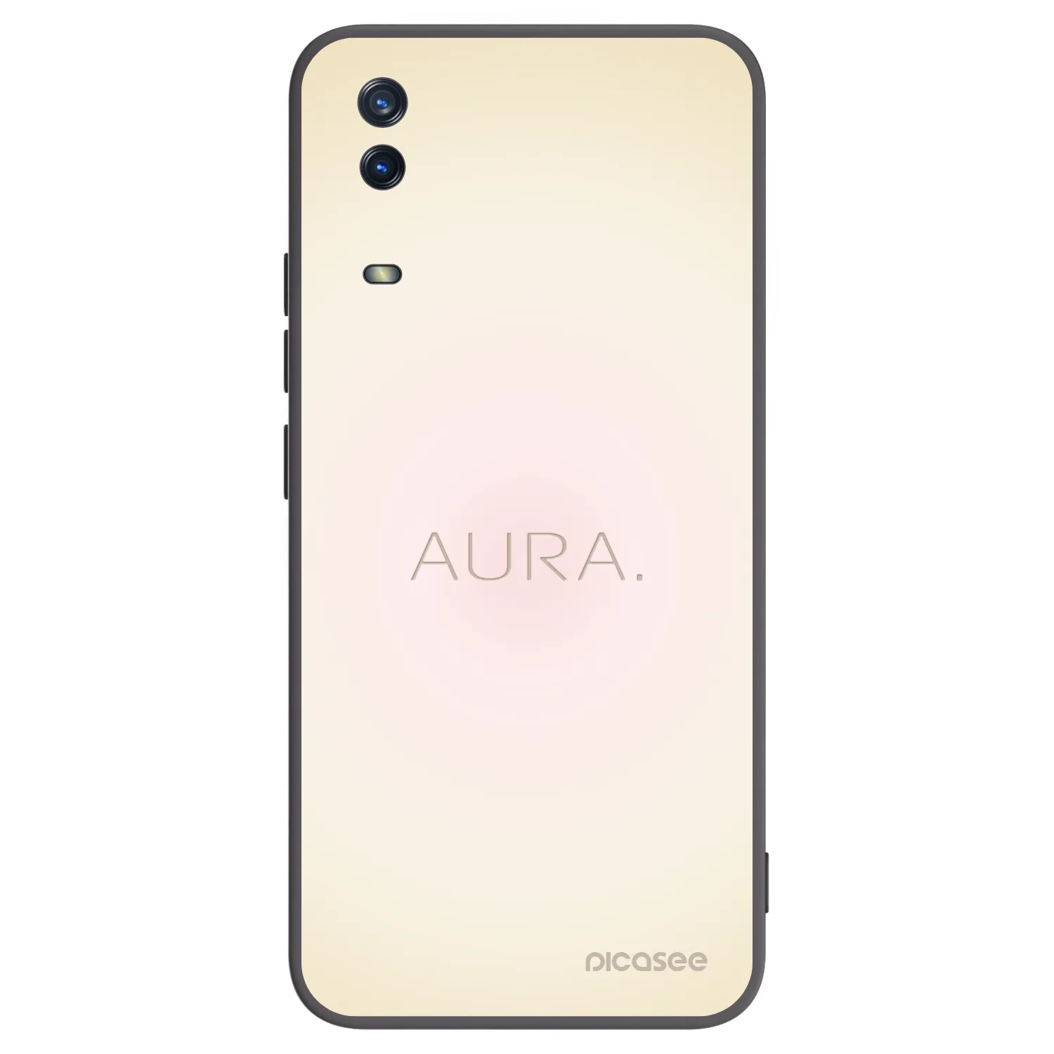 Picasee silikónový čierny obal pre Vivo Y11s - Aura