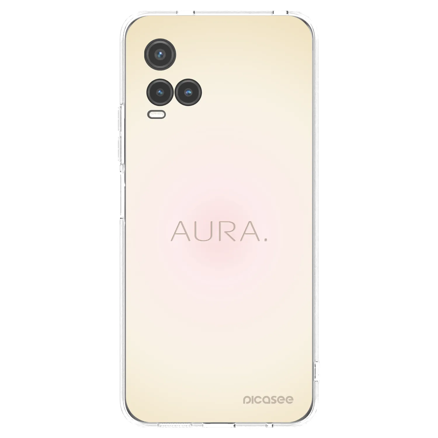Picasee silikónový prehľadný obal pre Vivo Y33s - Aura