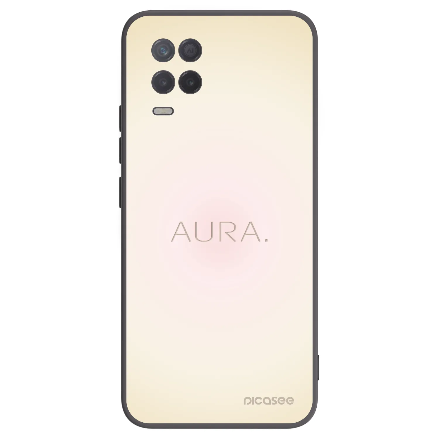 Picasee silikónový čierny obal pre Realme 8 5G - Aura