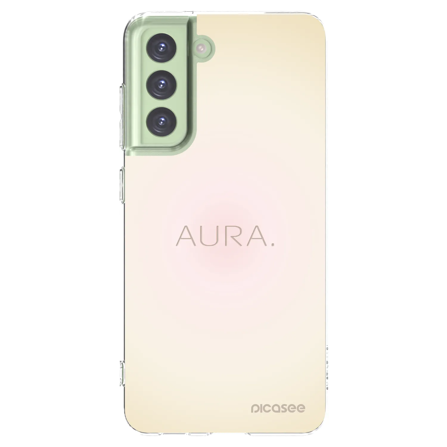 Silikónový prehľadný obal pre Samsung Galaxy S21 FE 5G - Aura