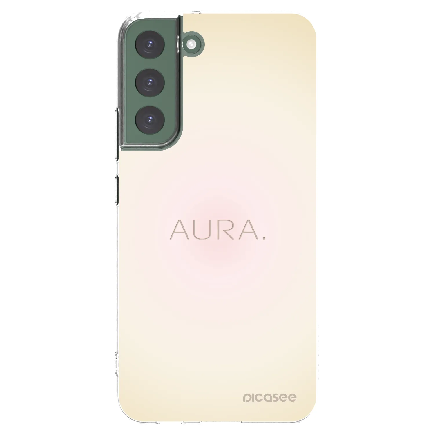 Picasee silikónový prehľadný obal pre Samsung Galaxy S22+ 5G - Aura