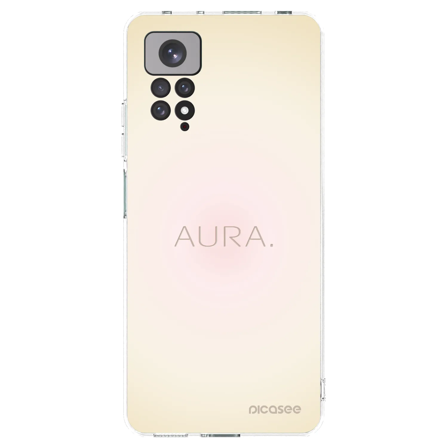 Silikónový prehľadný obal pre Xiaomi Redmi Note 11S 4G - Aura