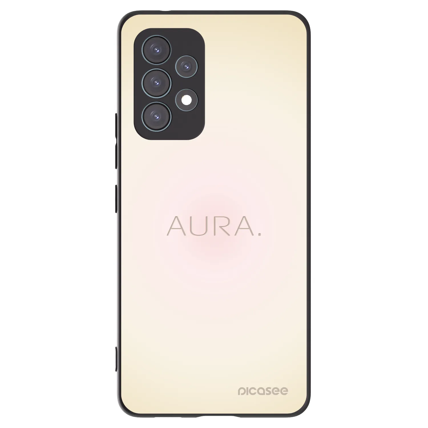 Picasee silikónový čierny obal pre Samsung Galaxy A53 5G A536 - Aura