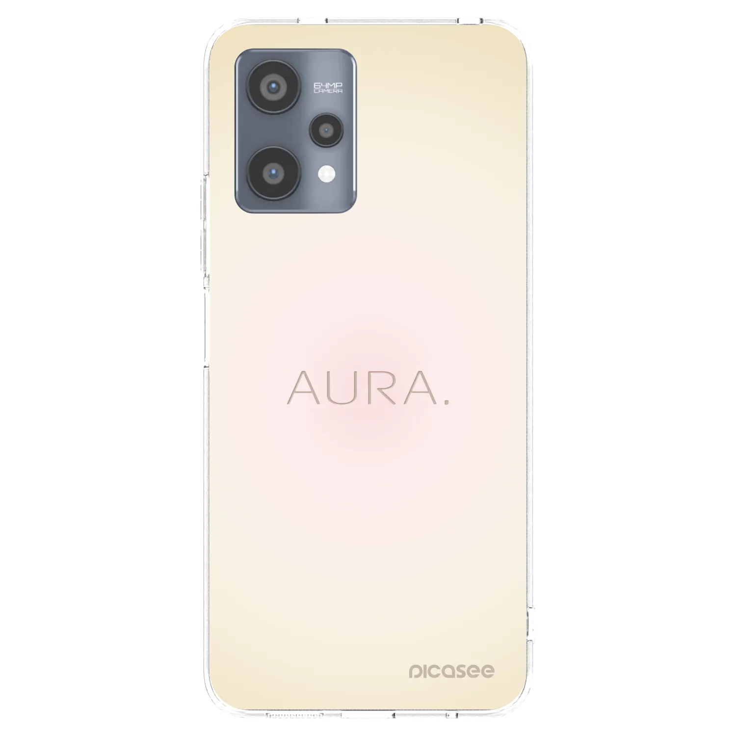 Picasee silikónový prehľadný obal pre Realme 9 Pro 5G - Aura