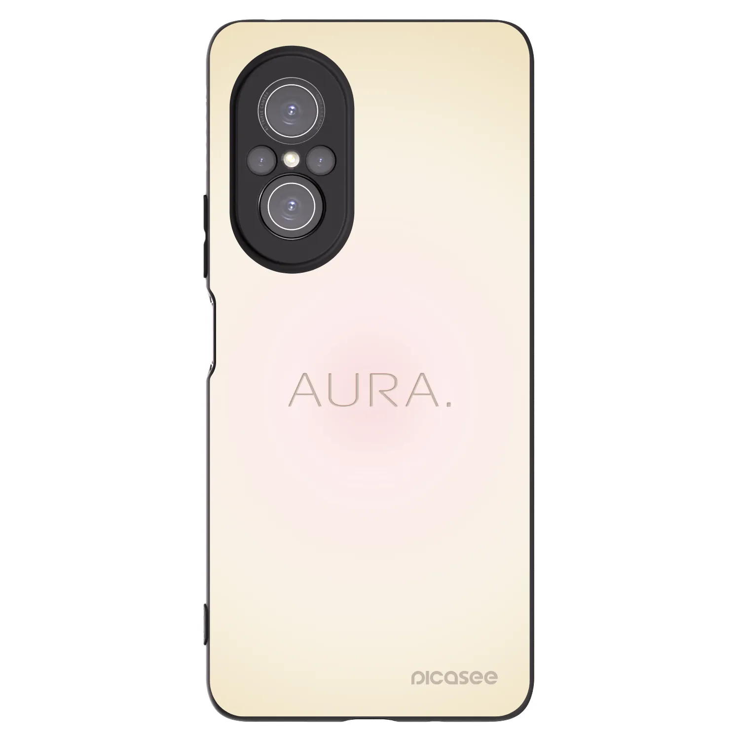 Picasee silikónový čierny obal pre Huawei Nova 9 SE - Aura