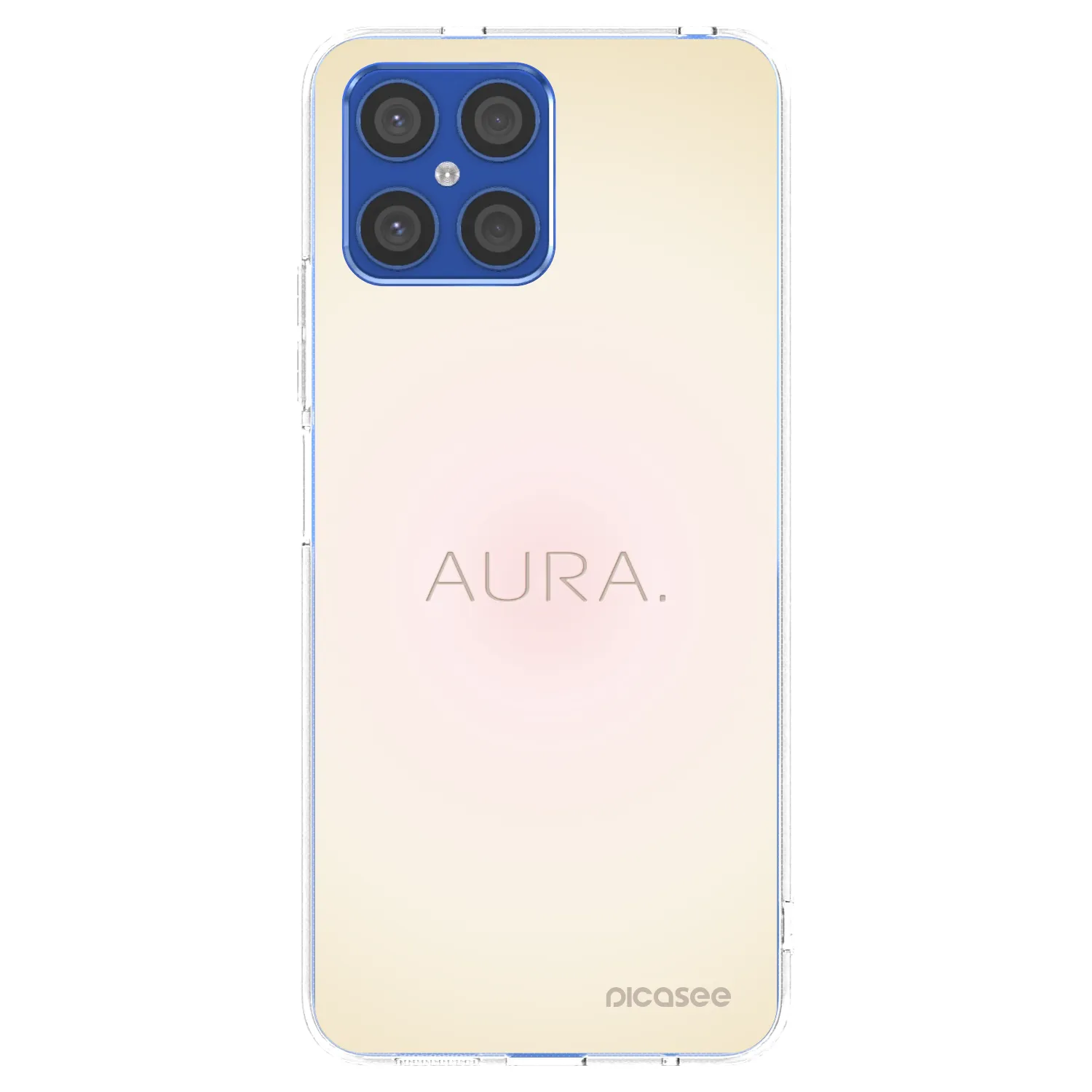 Picasee silikónový prehľadný obal pre Honor X8 4G - Aura