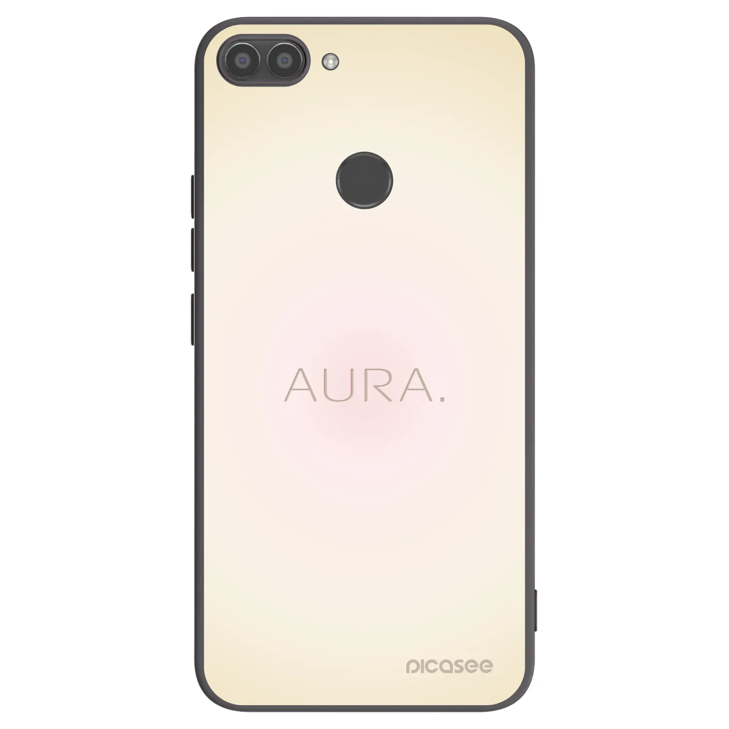 Picasee silikónový čierny obal pre Huawei P Smart - Aura