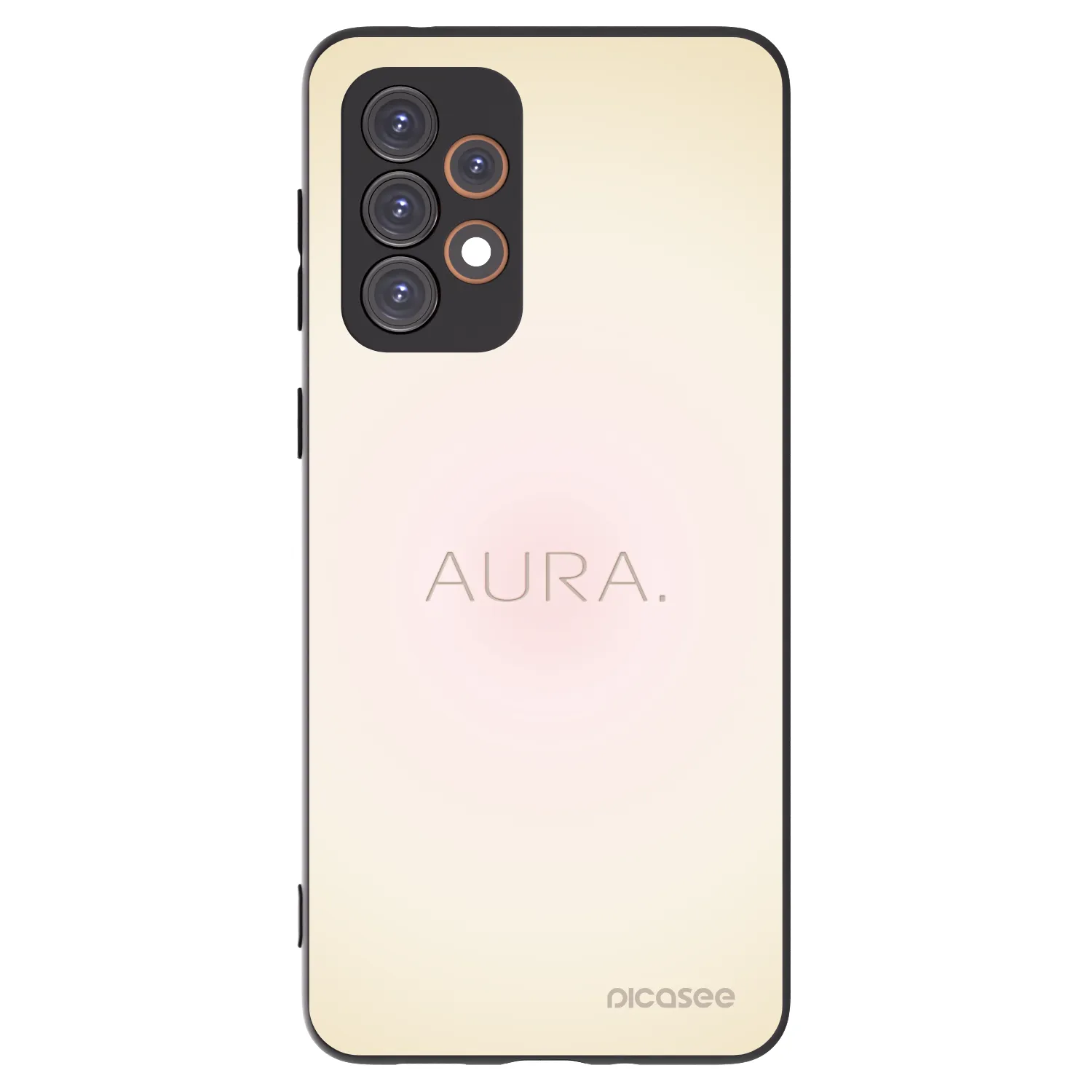 Picasee silikónový čierny obal pre Samsung Galaxy A33 5G A336 - Aura