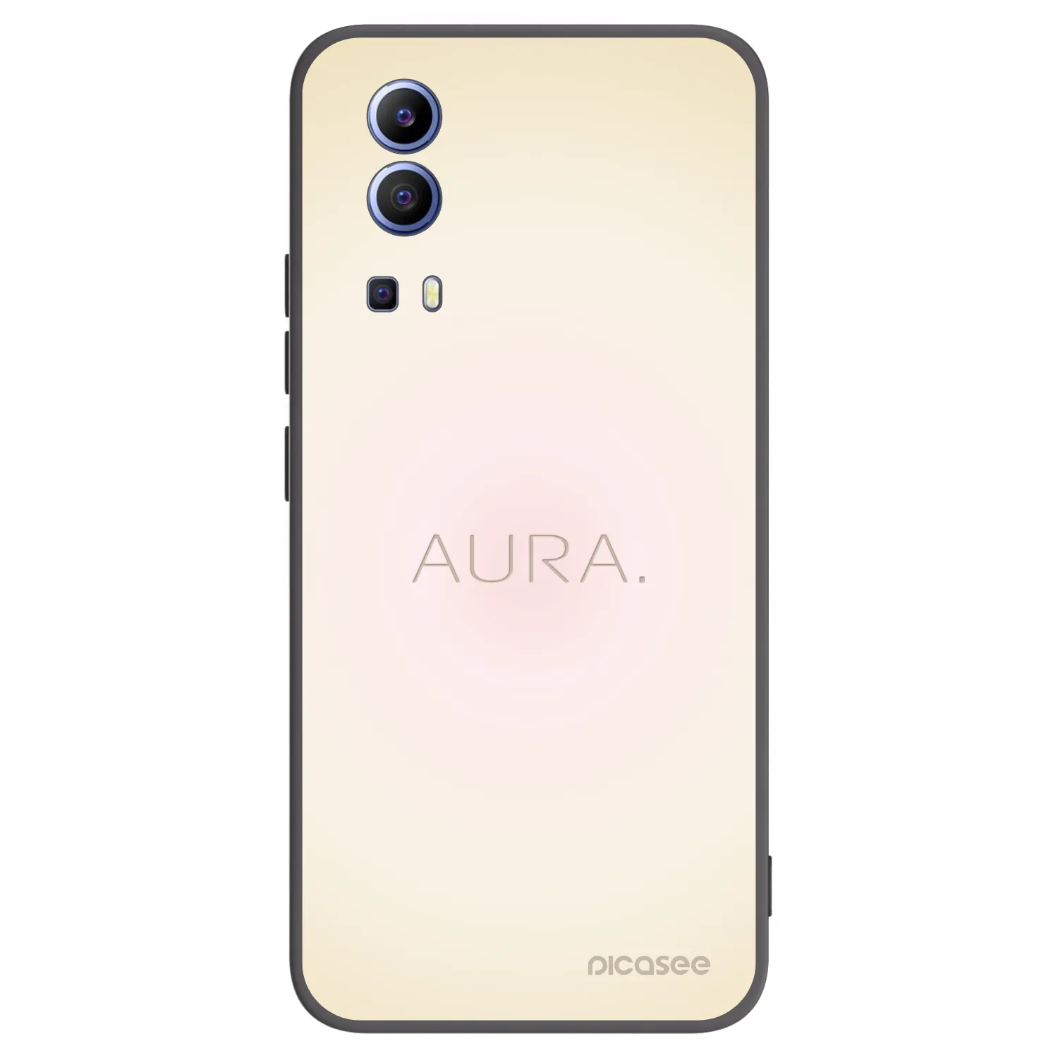 Picasee silikónový čierny obal pre Vivo Y52 5G - Aura