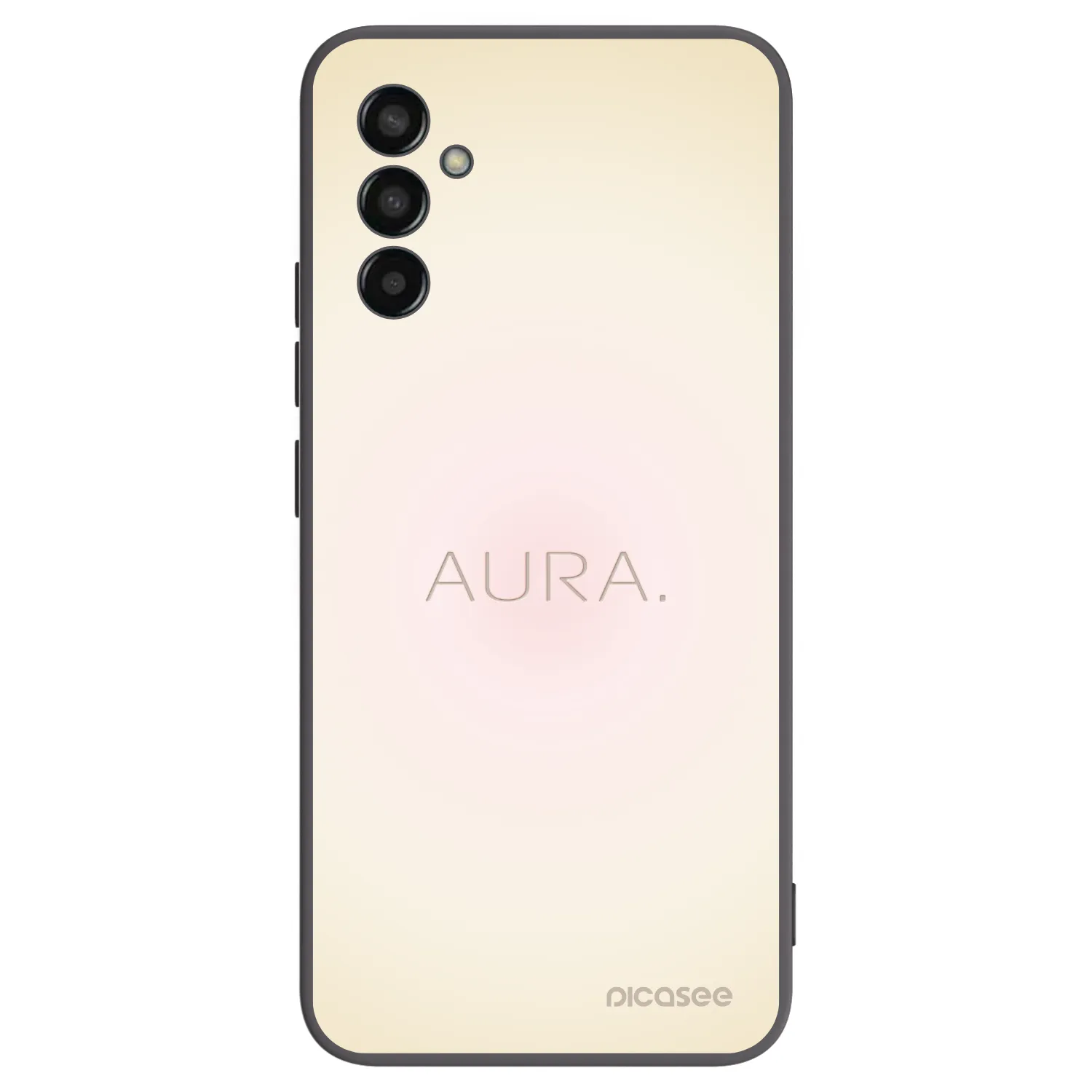 Picasee silikónový čierny obal pre Samsung Galaxy M13 M135F - Aura