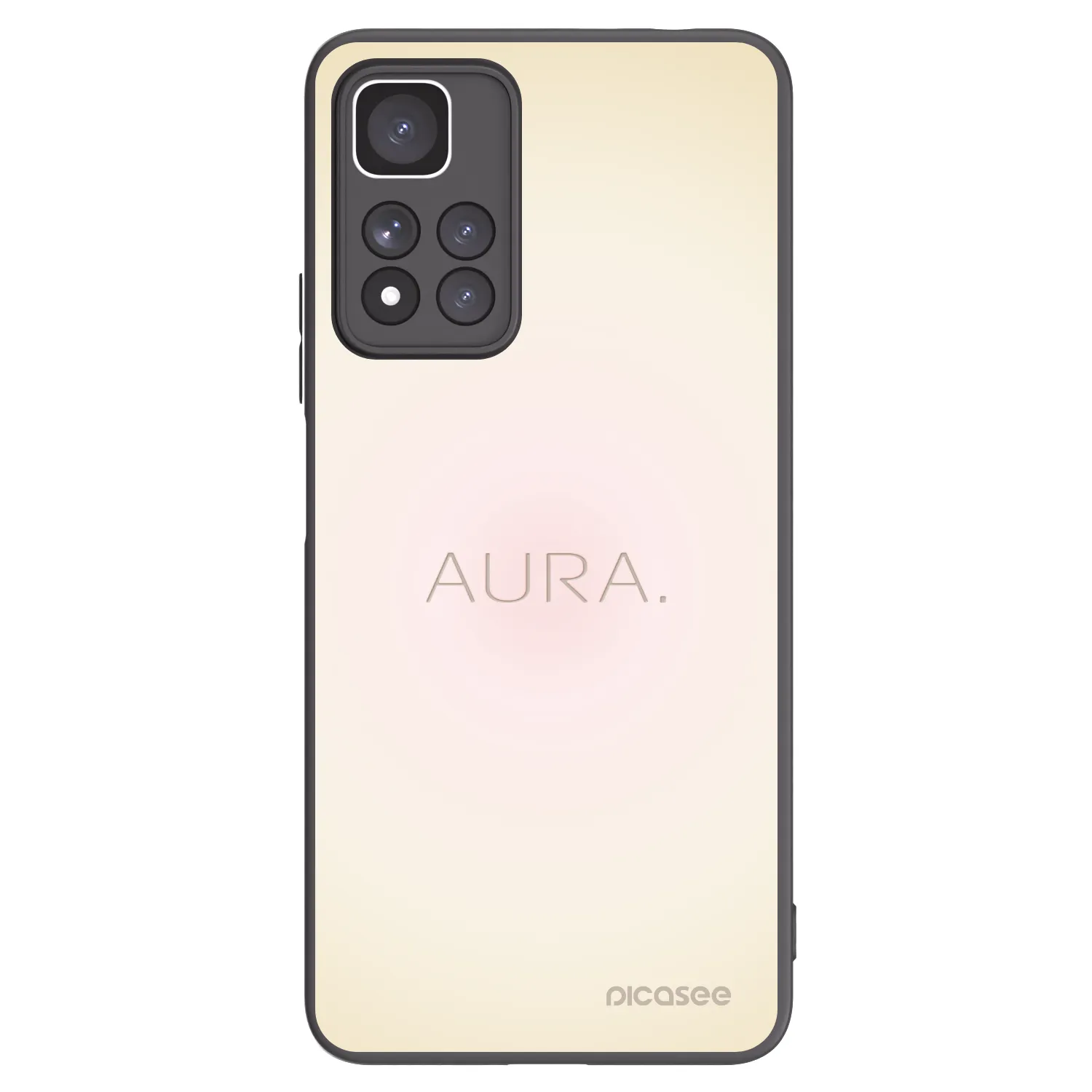 Silikónový čierny obal pre Xiaomi Redmi Note 11 Pro+ 5G - Aura