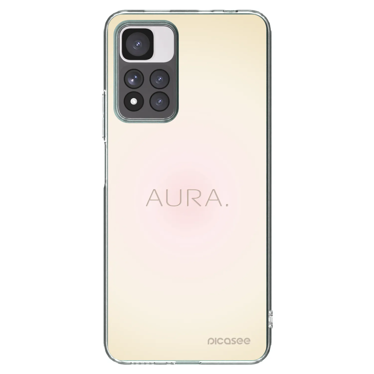 Silikónový prehľadný obal pre Xiaomi Redmi Note 11 Pro+ 5G - Aura