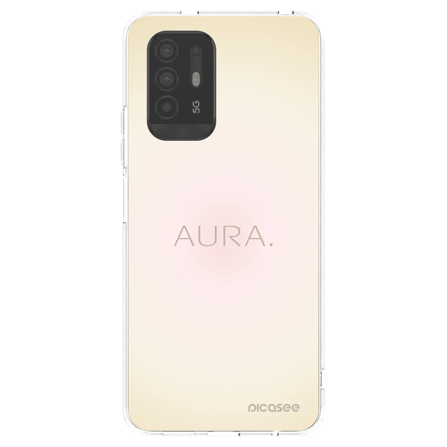 Silikónový prehľadný obal pre OPPO A94 5G - Aura