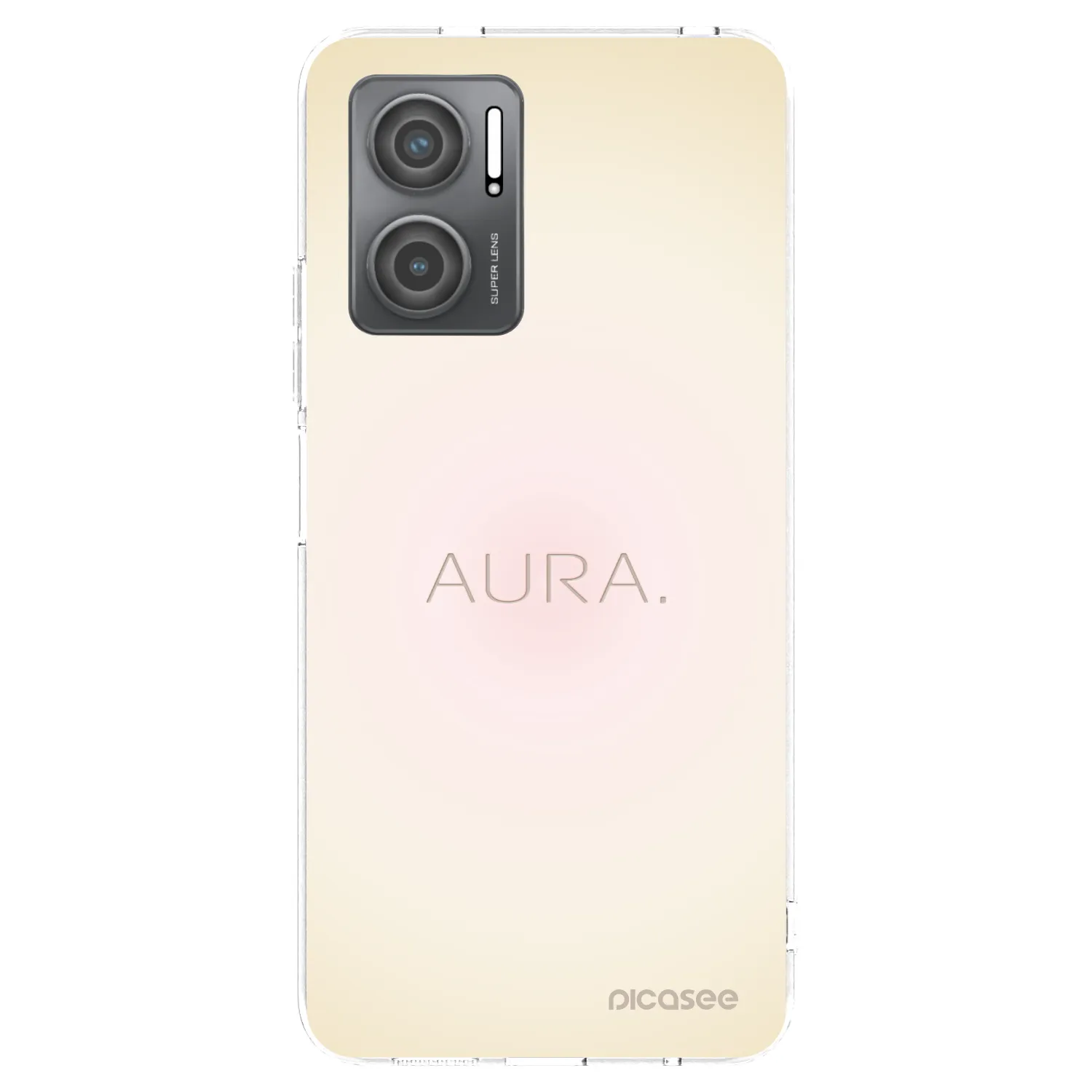 Silikónový prehľadný obal pre Xiaomi Redmi 10 5G - Aura