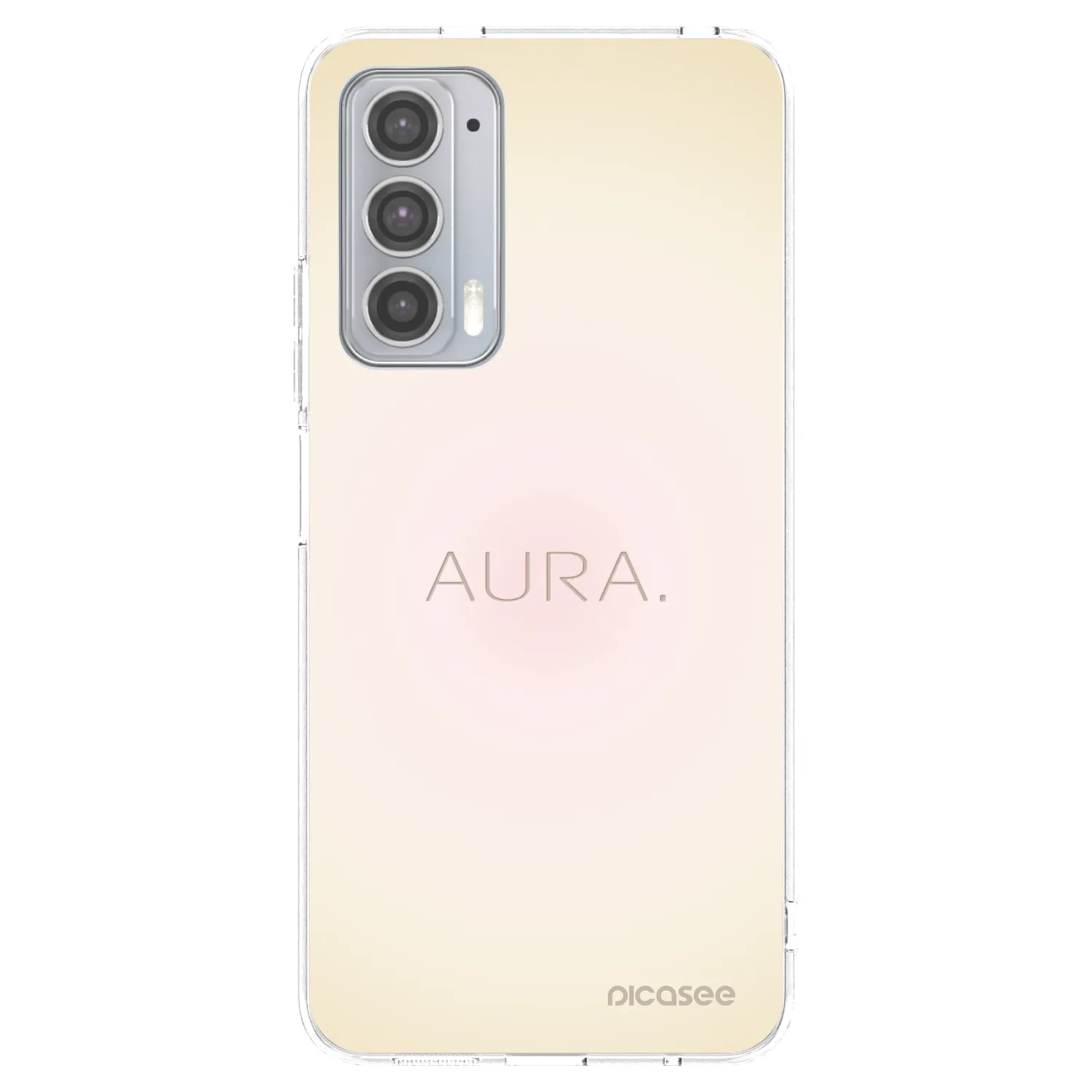 Silikónový prehľadný obal pre Motorola Edge 20 - Aura