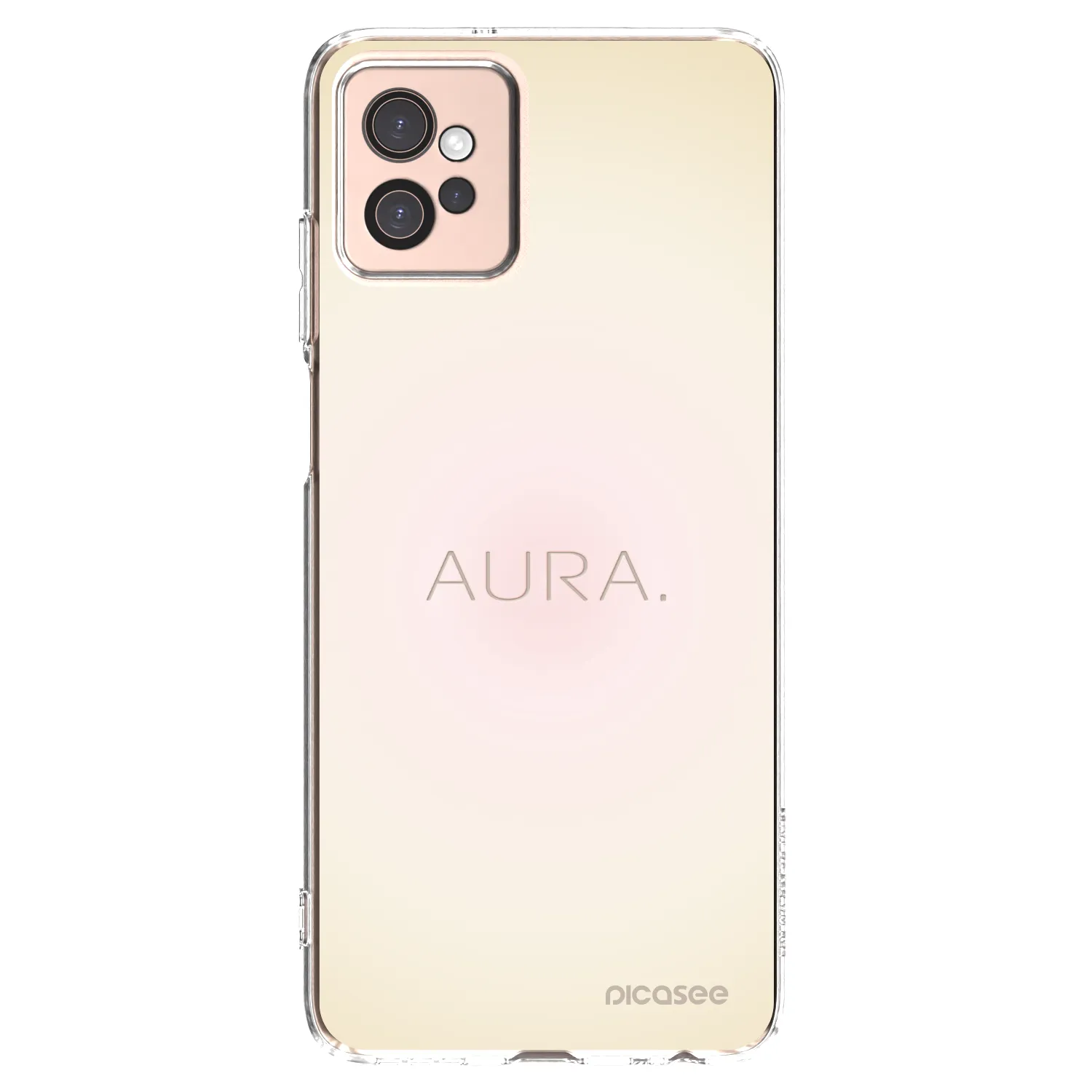 Silikónový prehľadný obal pre Motorola Moto G32 - Aura