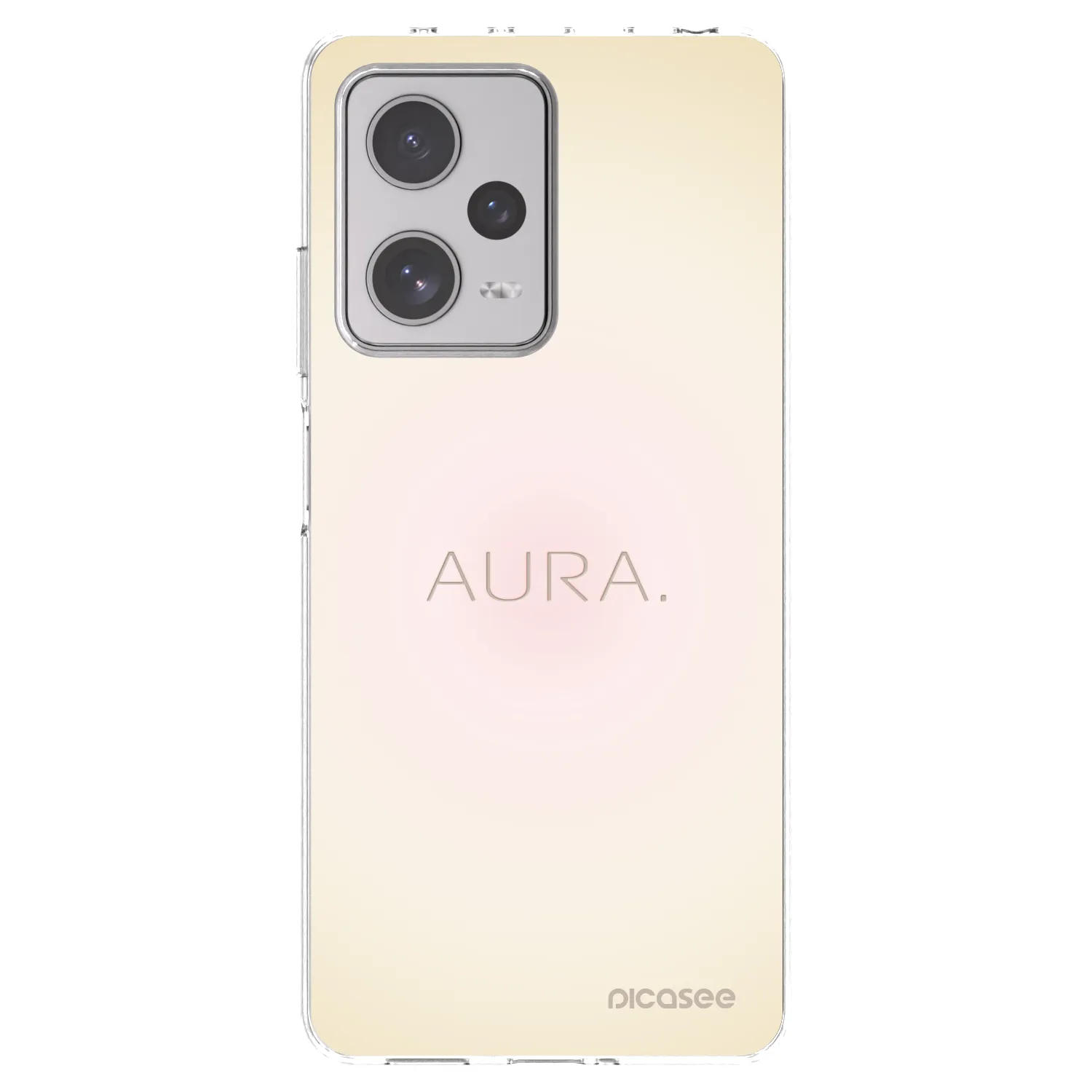 Silikónový prehľadný obal pre Xiaomi Redmi Note 12 Pro+ 5G - Aura