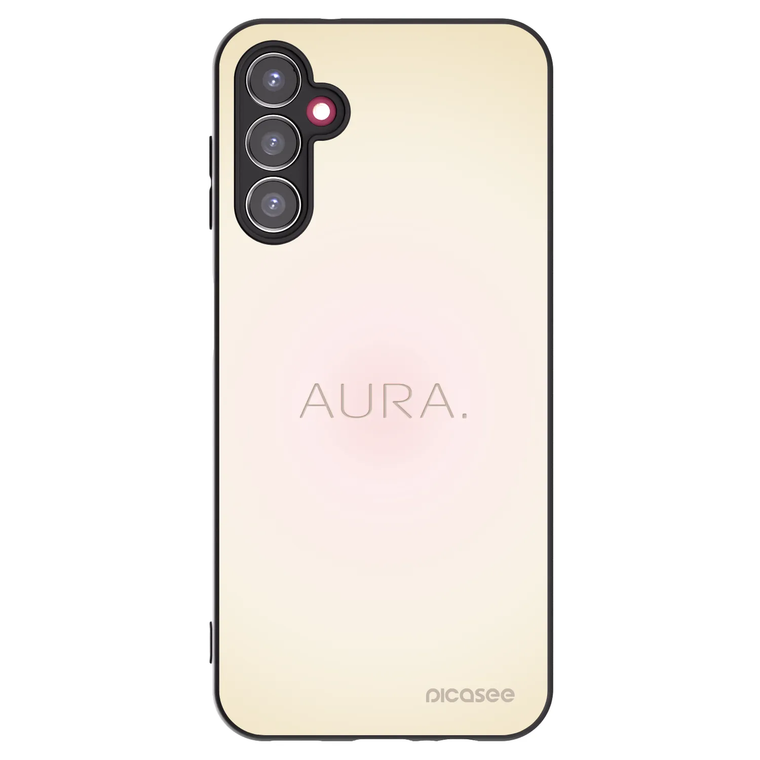 Picasee silikónový čierny obal pre Samsung Galaxy A14 4G A145R - Aura