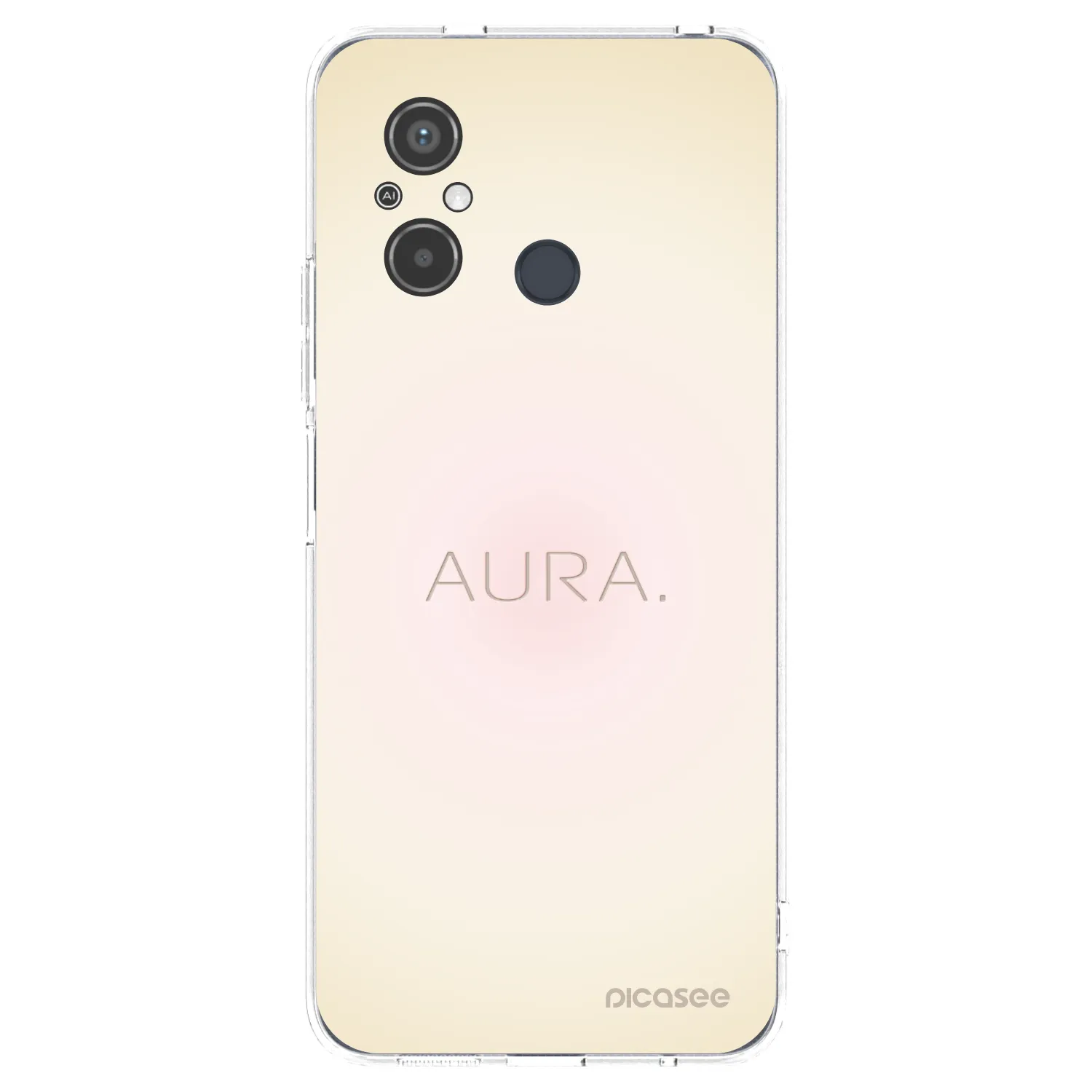 Silikónový prehľadný obal pre Xiaomi Redmi 12C - Aura