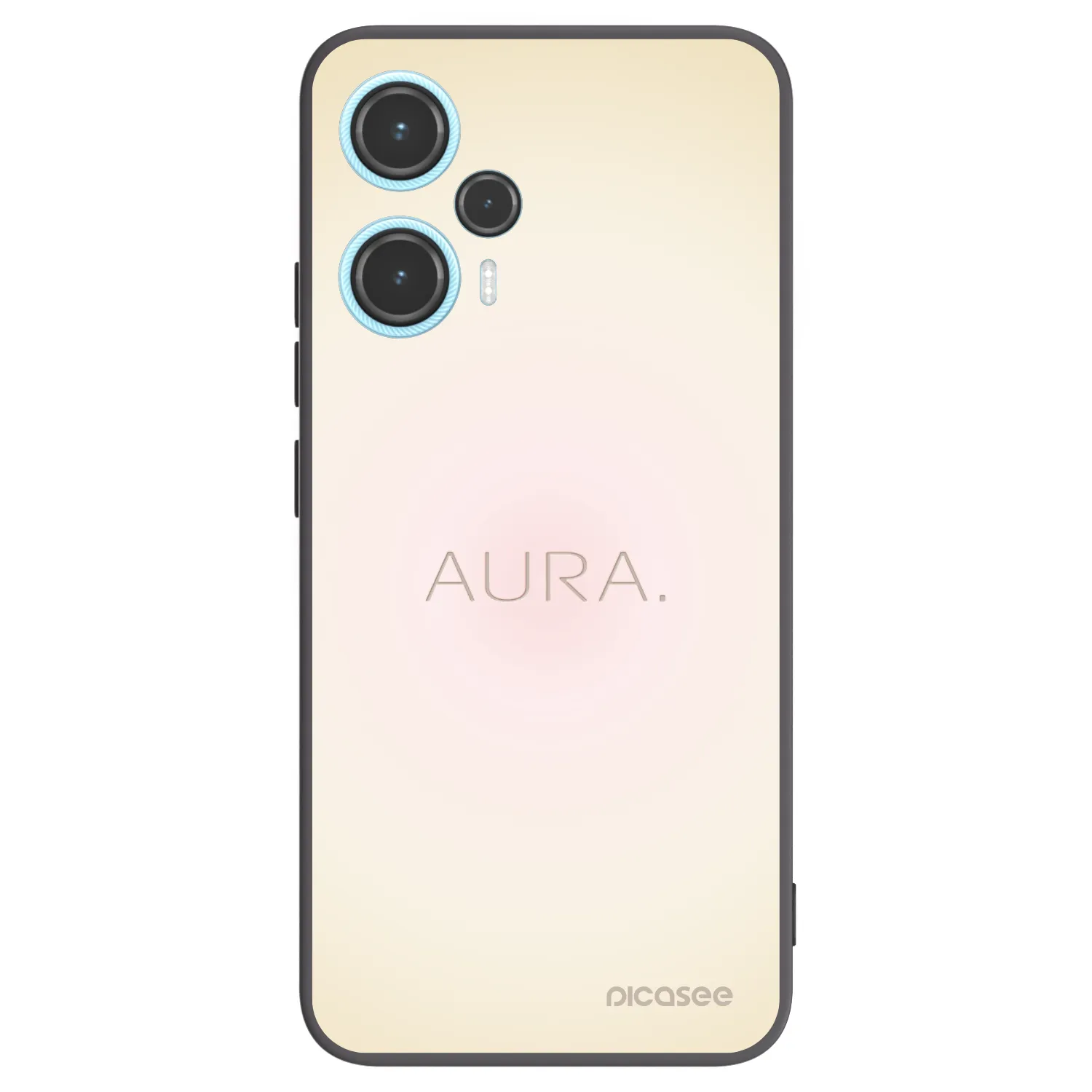 Picasee silikónový čierny obal pre Xiaomi Poco F5 - Aura